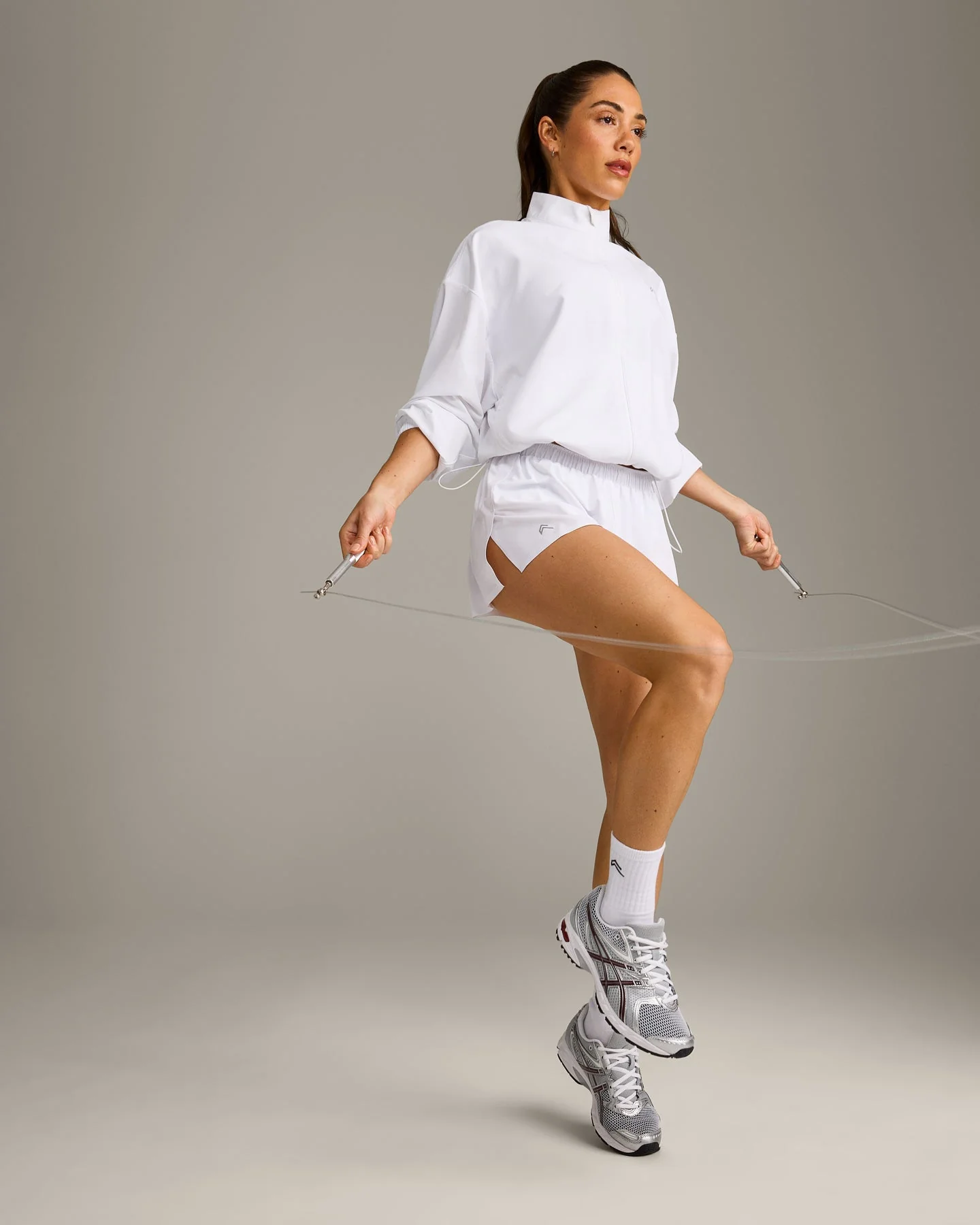 AirMove™ Jacket with Bonding with Reflective Logo | White - Image 3