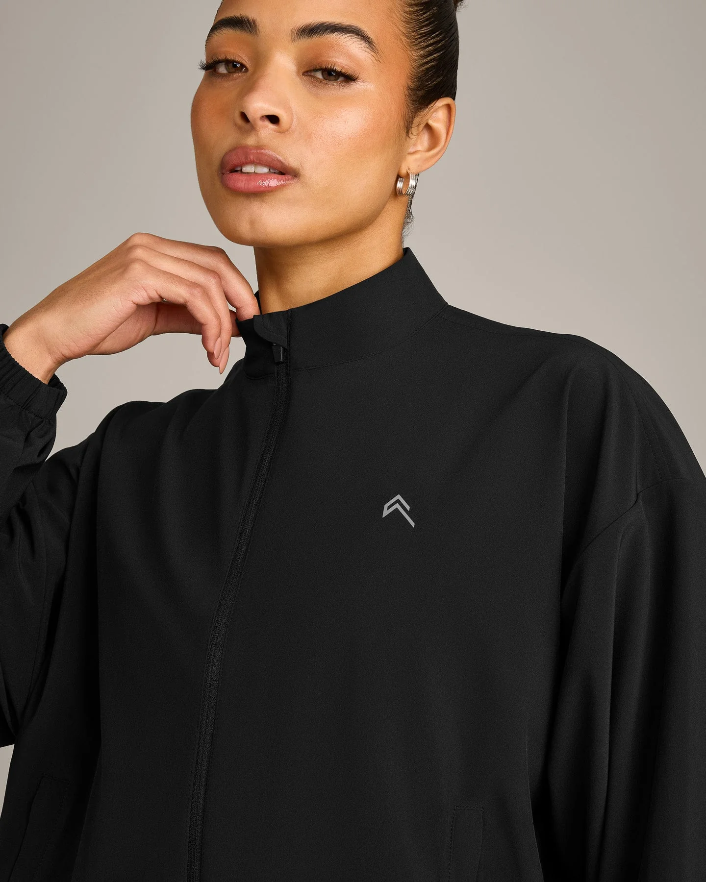 AirMove™ Jacket with Reflective Logo | Black - Image 5