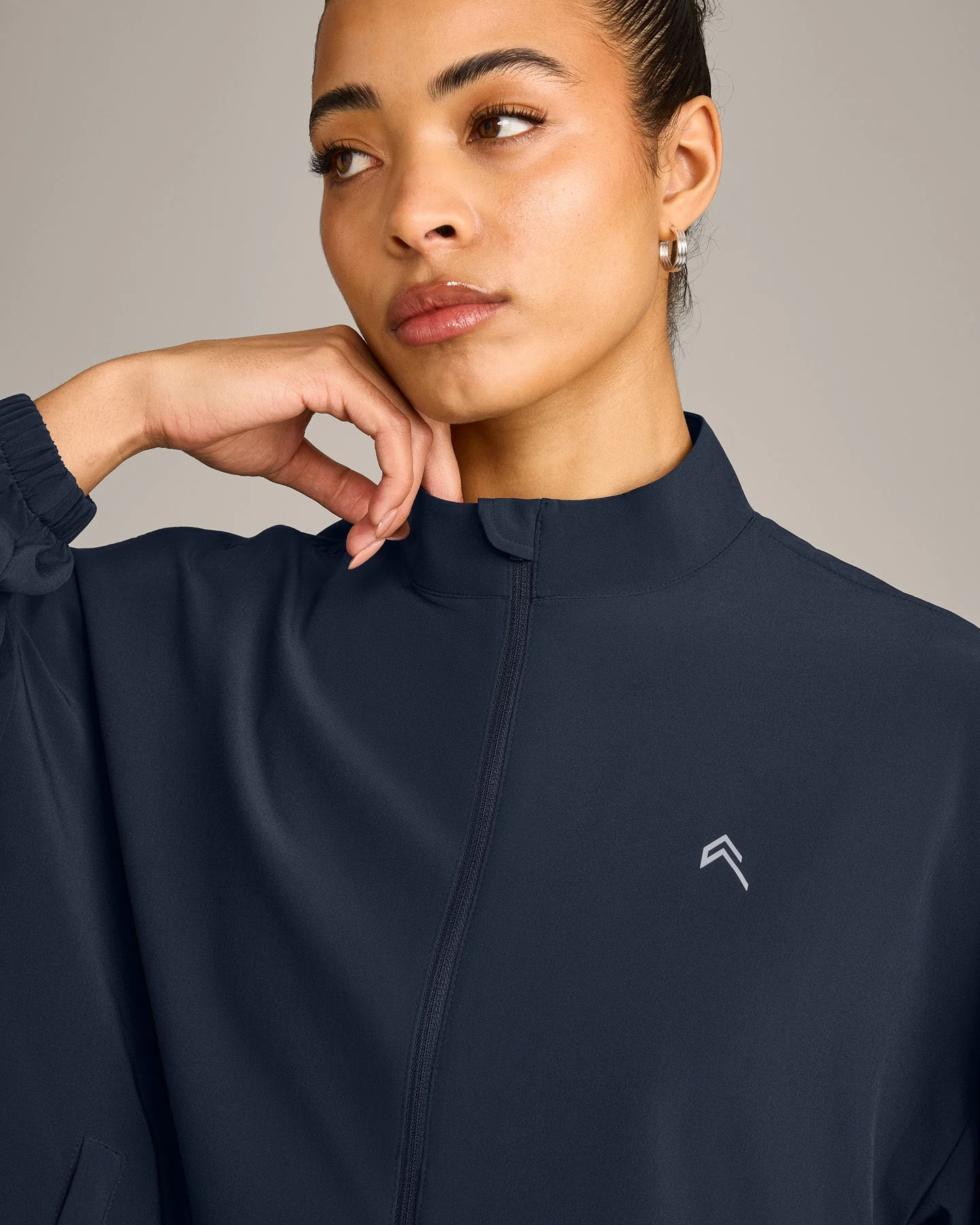 AirMove™ Jacket with Reflective Logo | True Blue - Image 5