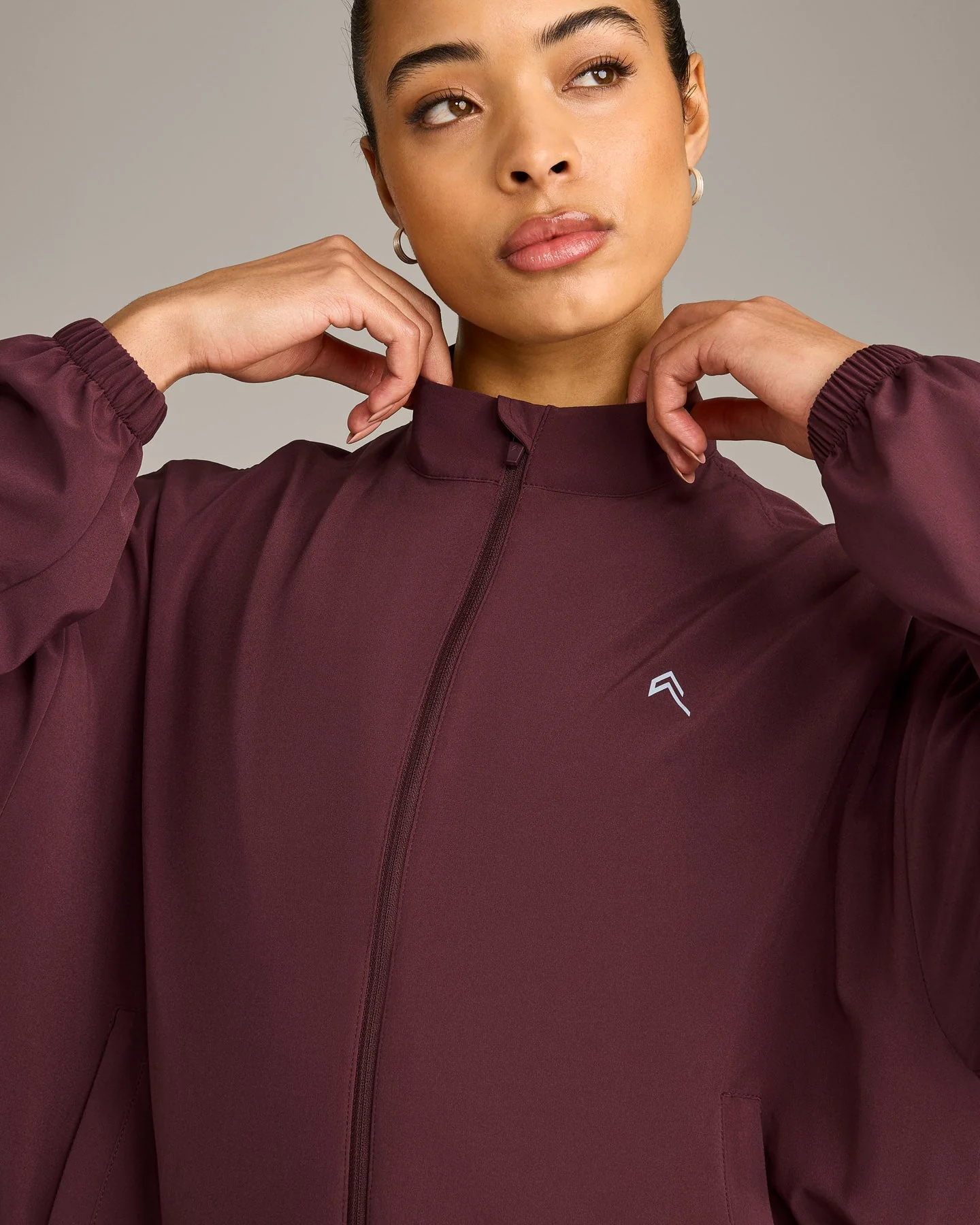 AirMove™ Jacket with Reflective Logo | Velvet Mocha - Image 2
