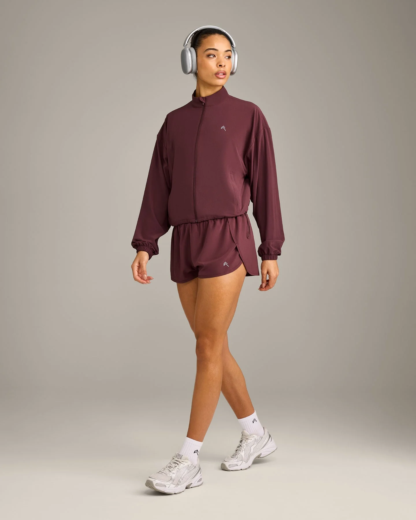 AirMove™ Jacket with Reflective Logo | Velvet Mocha - Image 3
