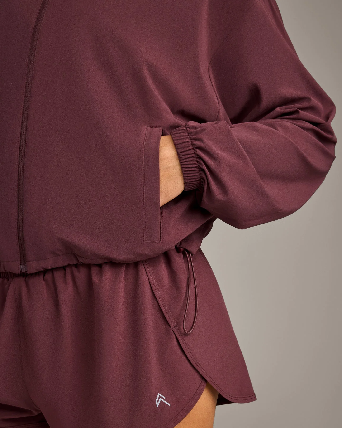 AirMove™ Jacket with Reflective Logo | Velvet Mocha - Image 5
