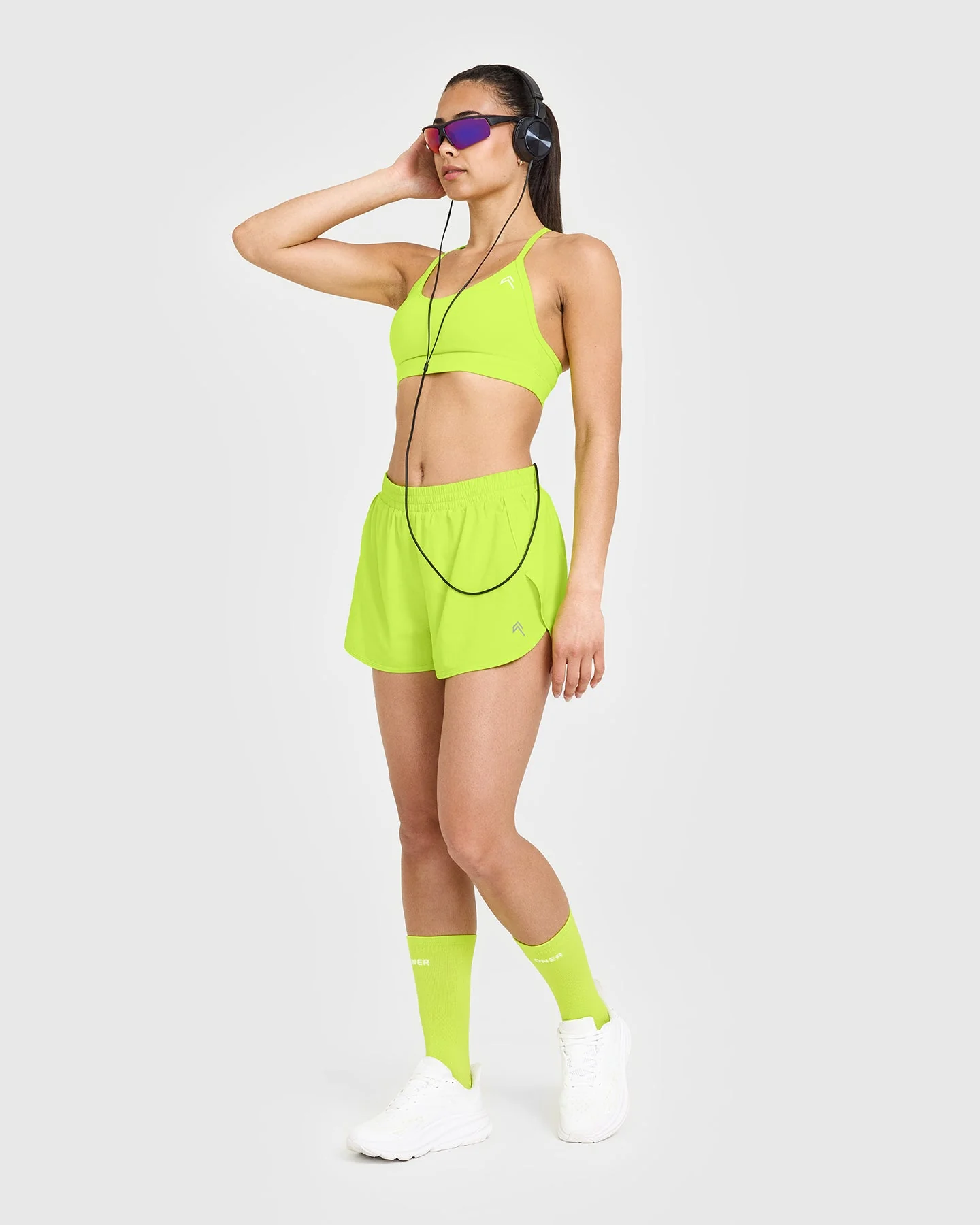 AirMove™ Lined Shorts 2" | Charged Lime Green - Image 3