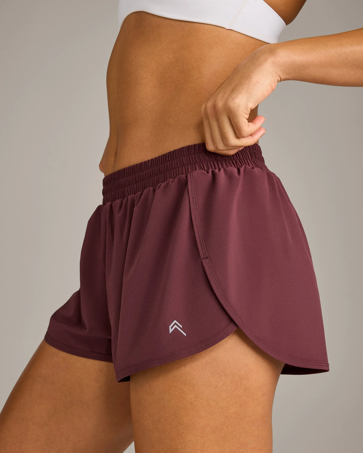 AirMove™ Lined Shorts 2" with Reflective Logo | Velvet Mocha - Image 5