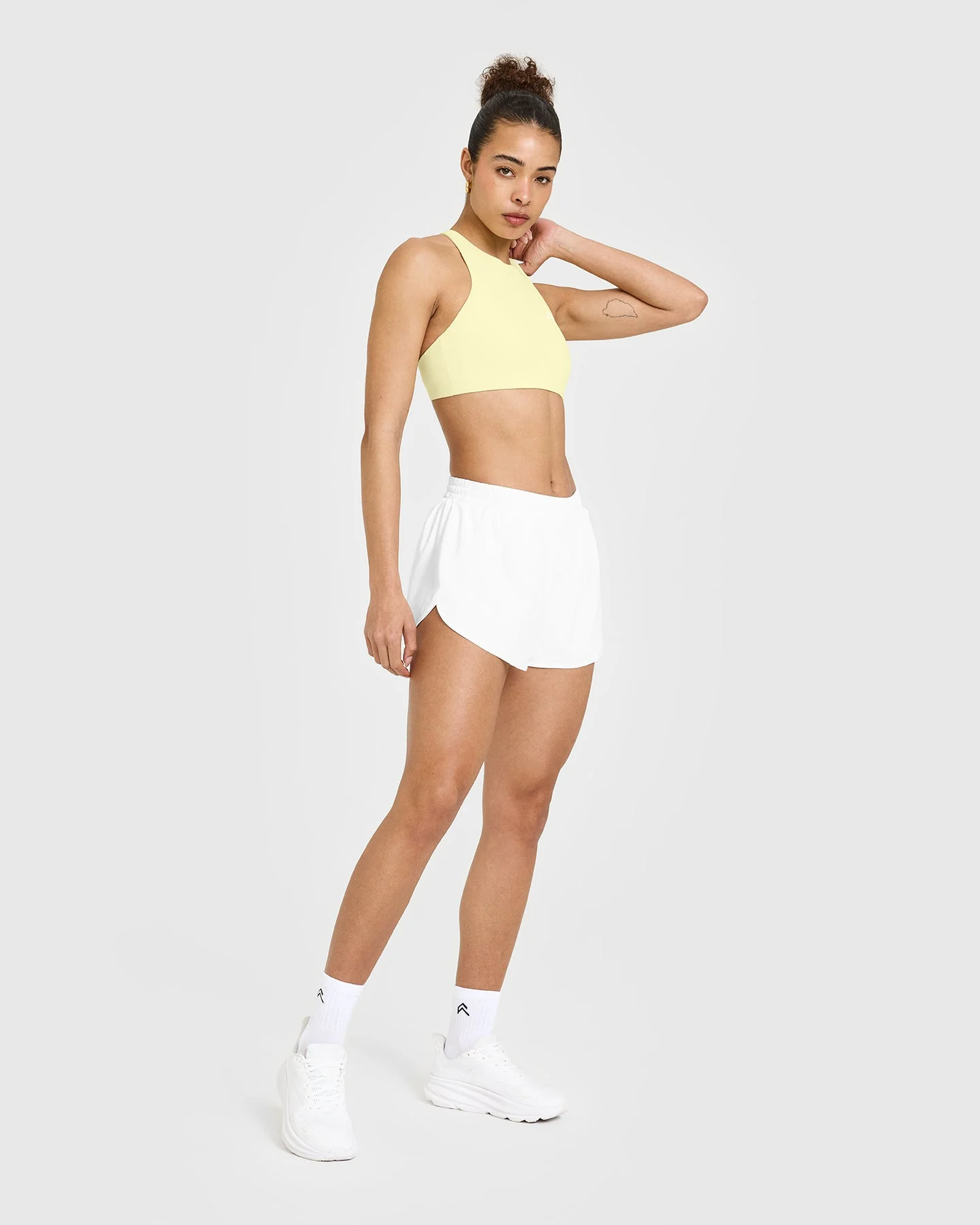 AirMove™ Lined Shorts 3" | White - Image 4