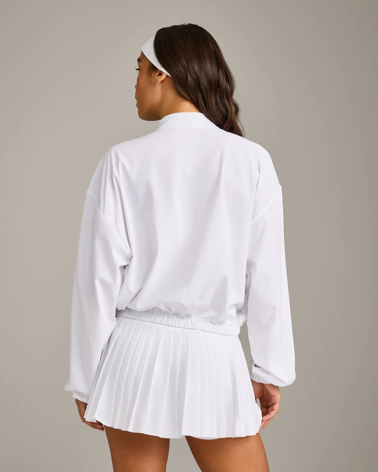 AirMove™ Mid Bomber Jacket | White - Image 6