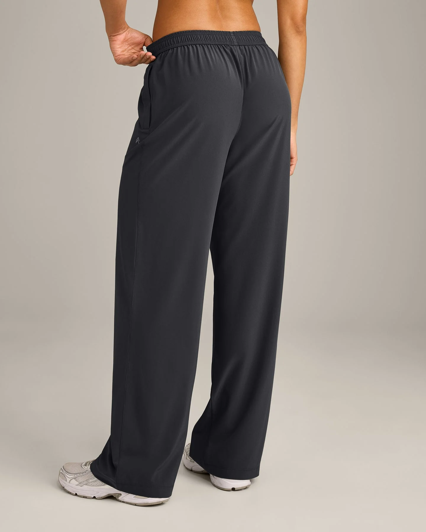 AirMove™ Straight Leg Pants with Reflective Logo | Coal - Image 2