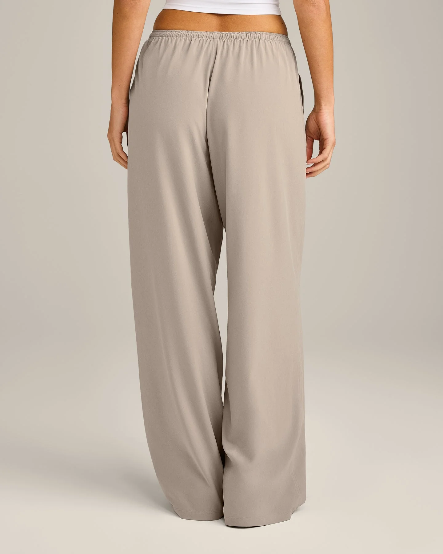 AirMove™ Wide Leg Trousers | Warm Sand - Image 2
