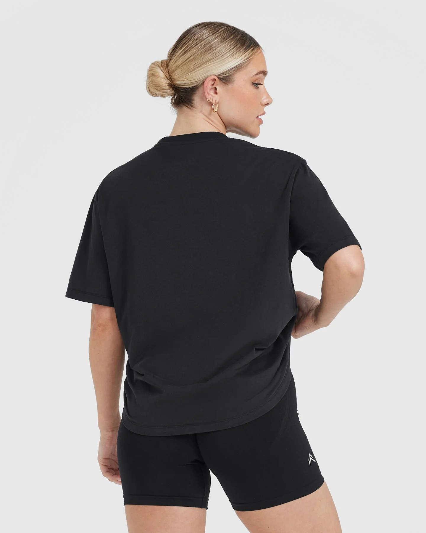 Classic Oversized Lightweight T-Shirt | Black - Image 2