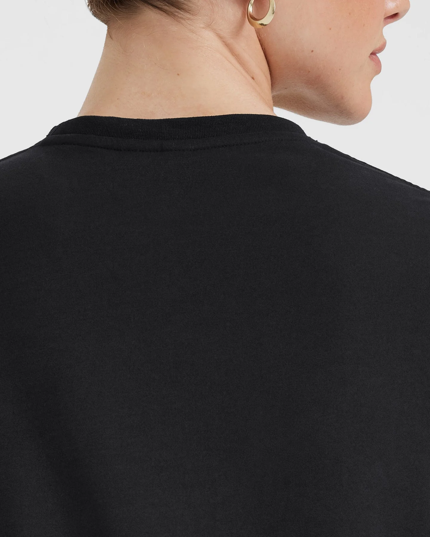 Classic Oversized Lightweight T-Shirt | Black - Image 5