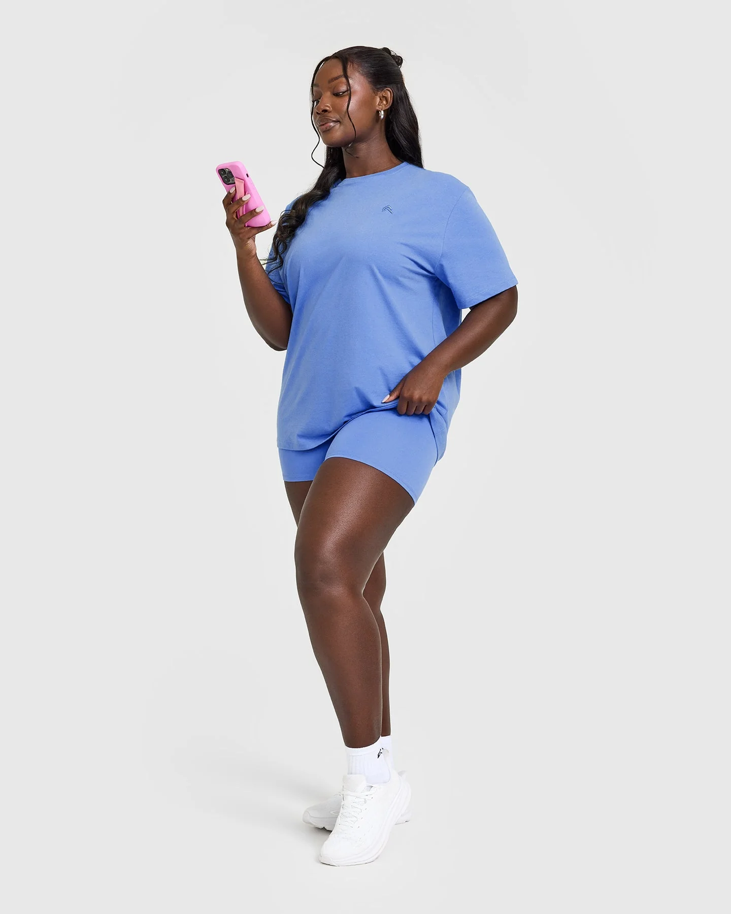 Classic Oversized Lightweight T-Shirt | Glaucous Blue - Image 3