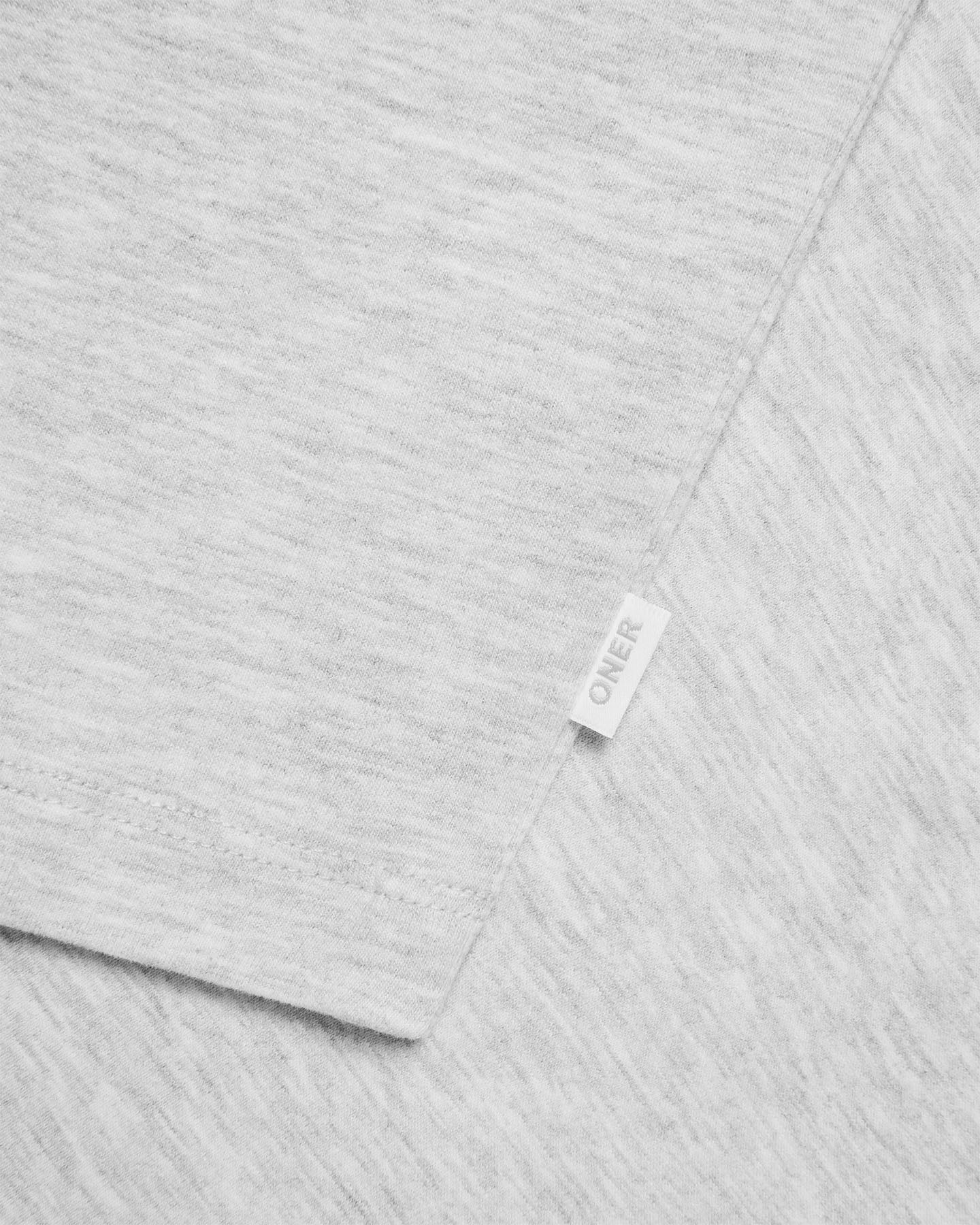 Cotton Fitted Mid Vest | Light Grey Marl - Image 6