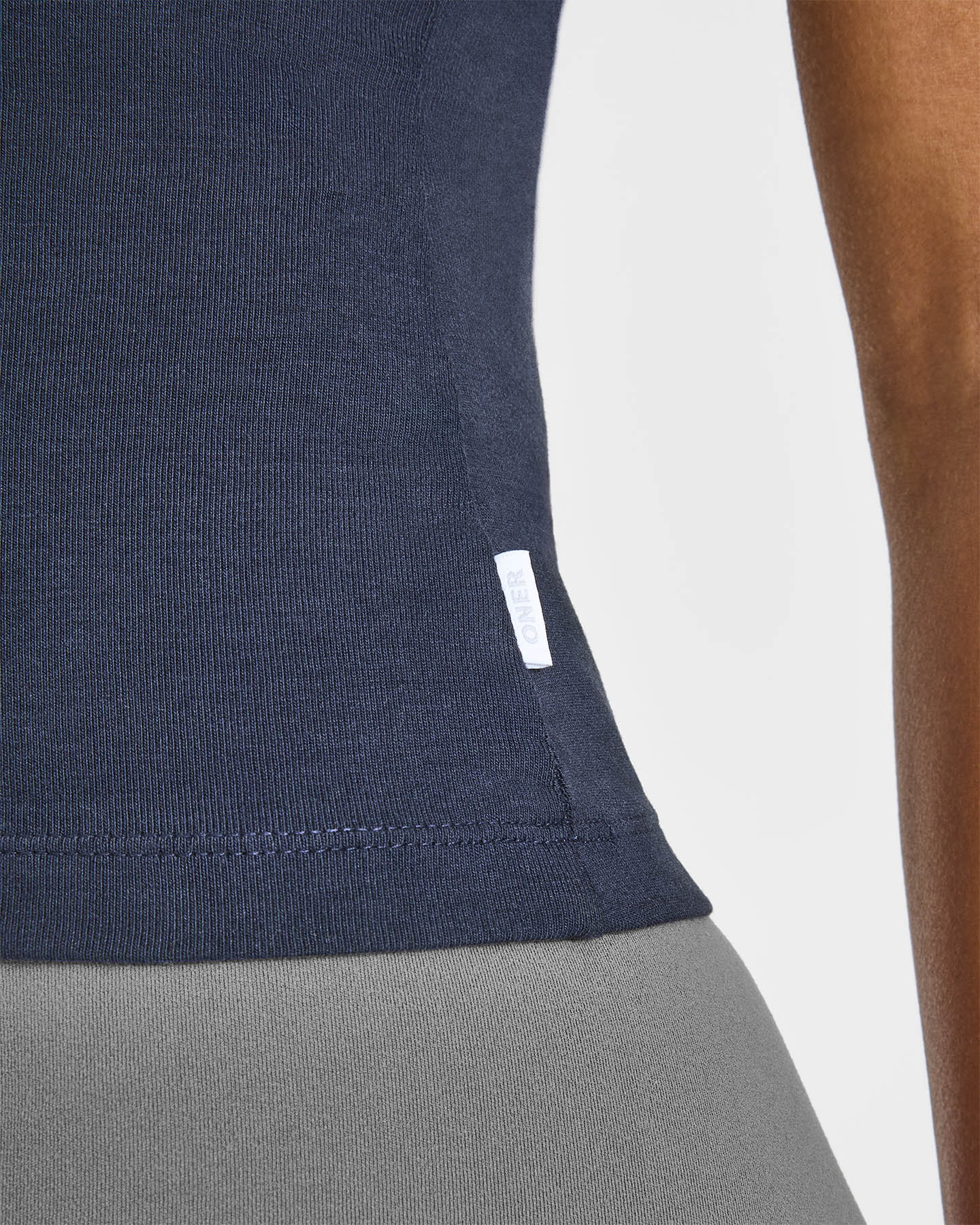 Cotton Fitted Vest | True Blue - Image 5