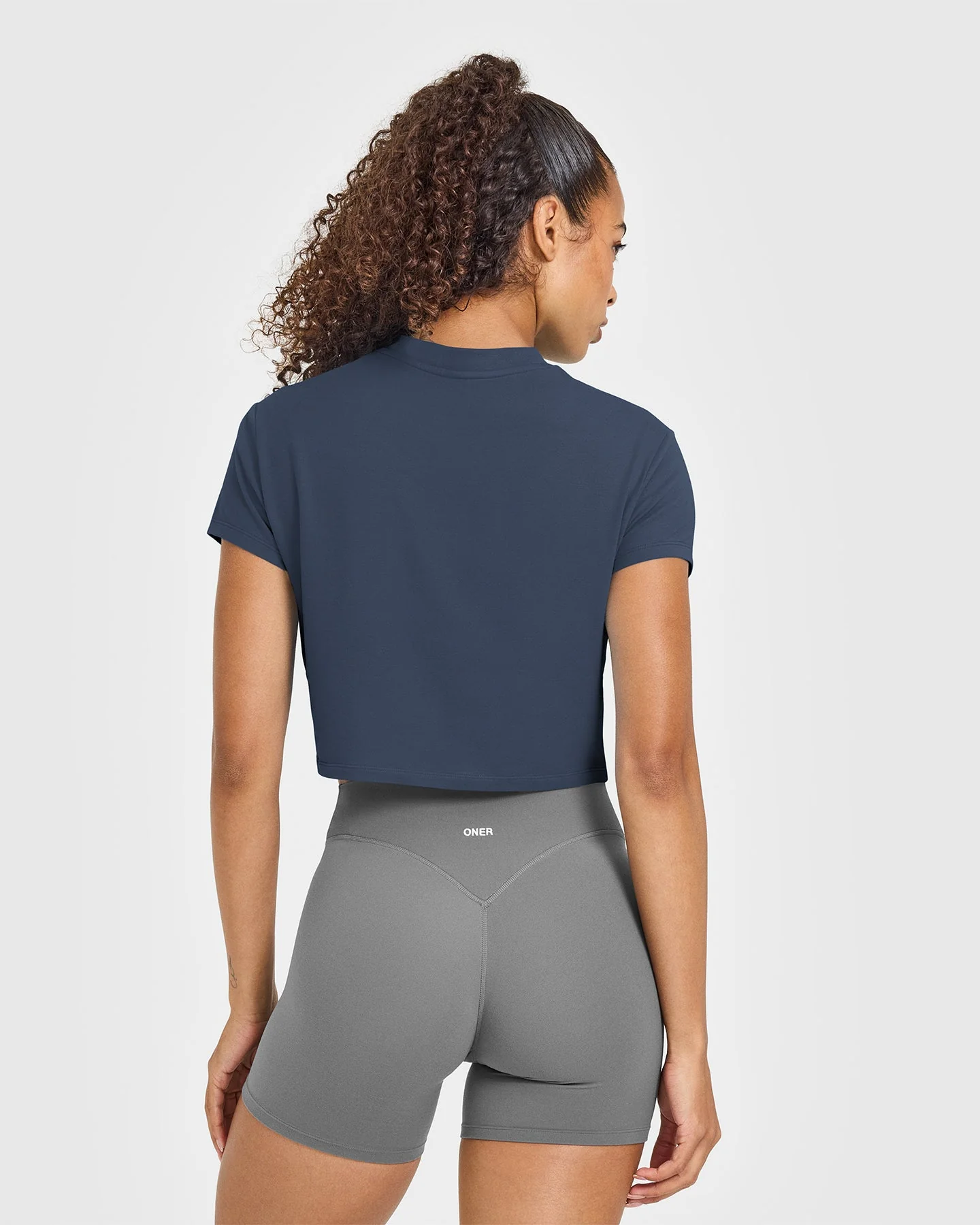 Cotton Relaxed T-Shirt | True Blue - Image 2