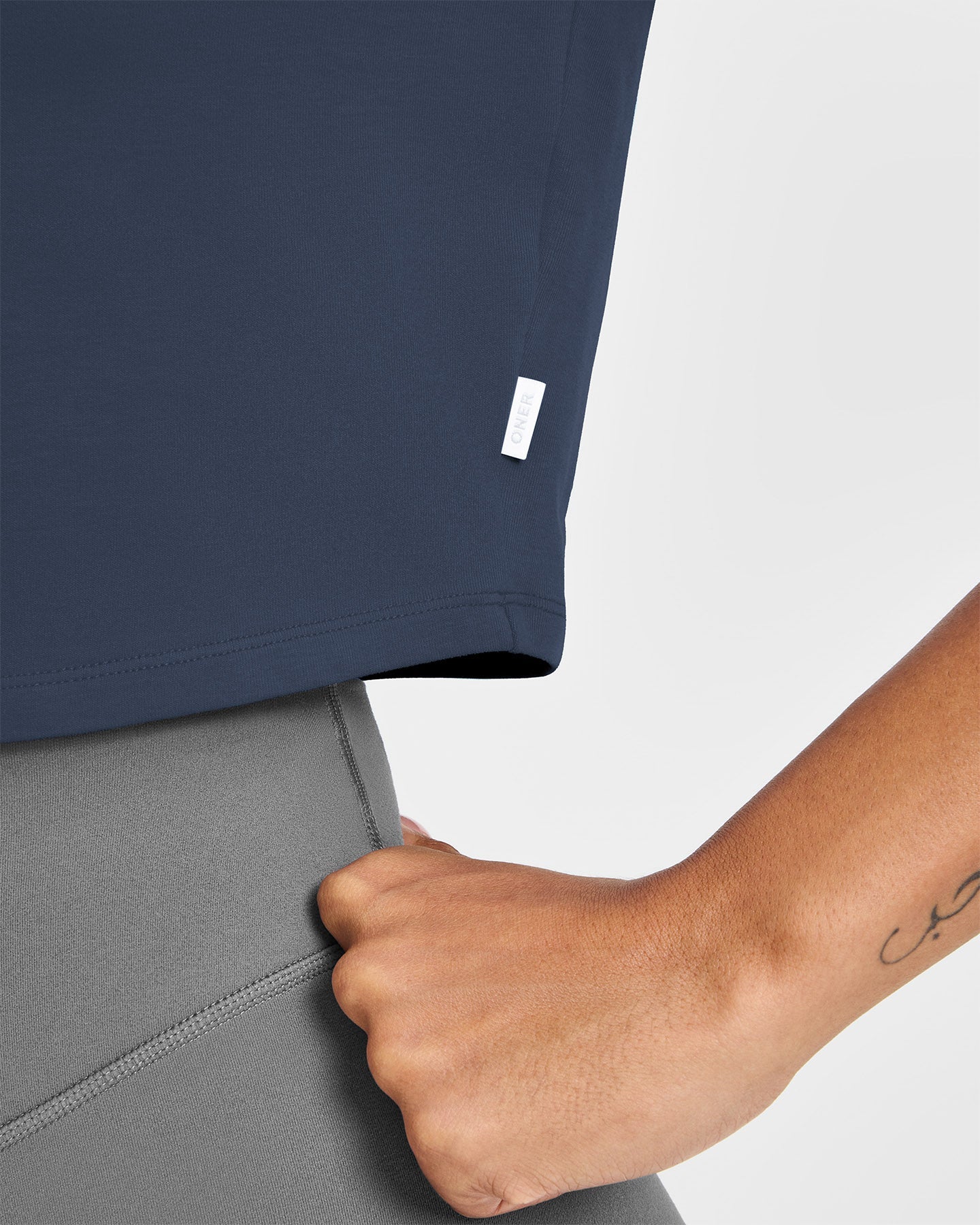 Cotton Relaxed T-Shirt | True Blue - Image 5