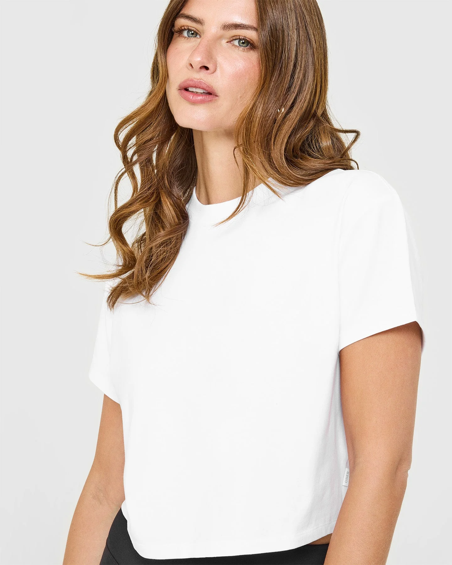 Cotton Relaxed T-Shirt | White - Image 6