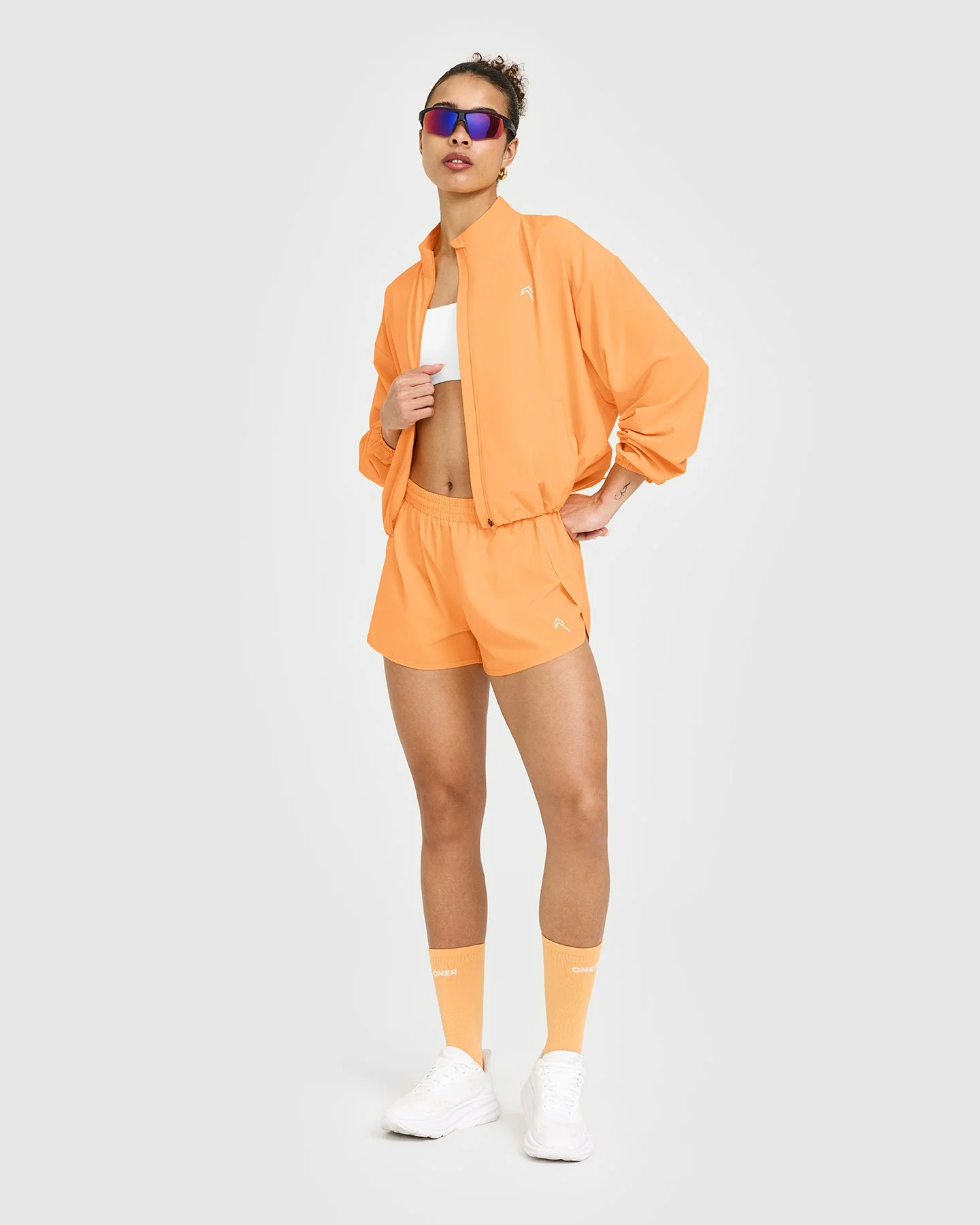 Crew Running Socks 1 Pack | Powdered Orange - Image 3
