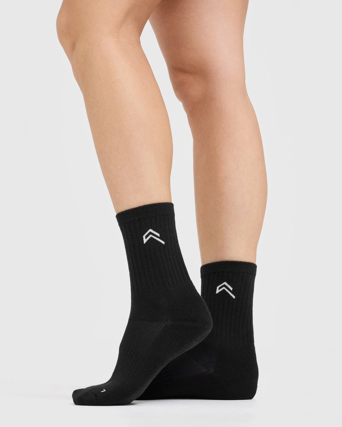 Crew Socks 3 Pack | Black - Image 3