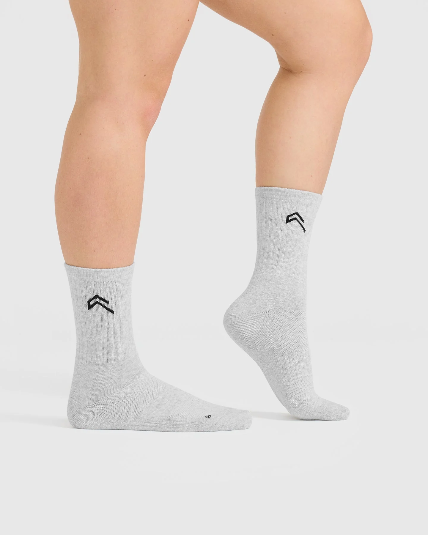 Crew Socks 5 Pack | Grey/White/Black - Image 2