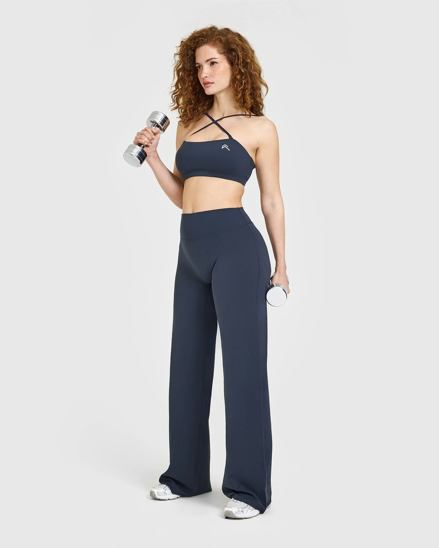 EasyLift™ Multi Way Bandeau Bralette with White Logo | True Blue - Image 3