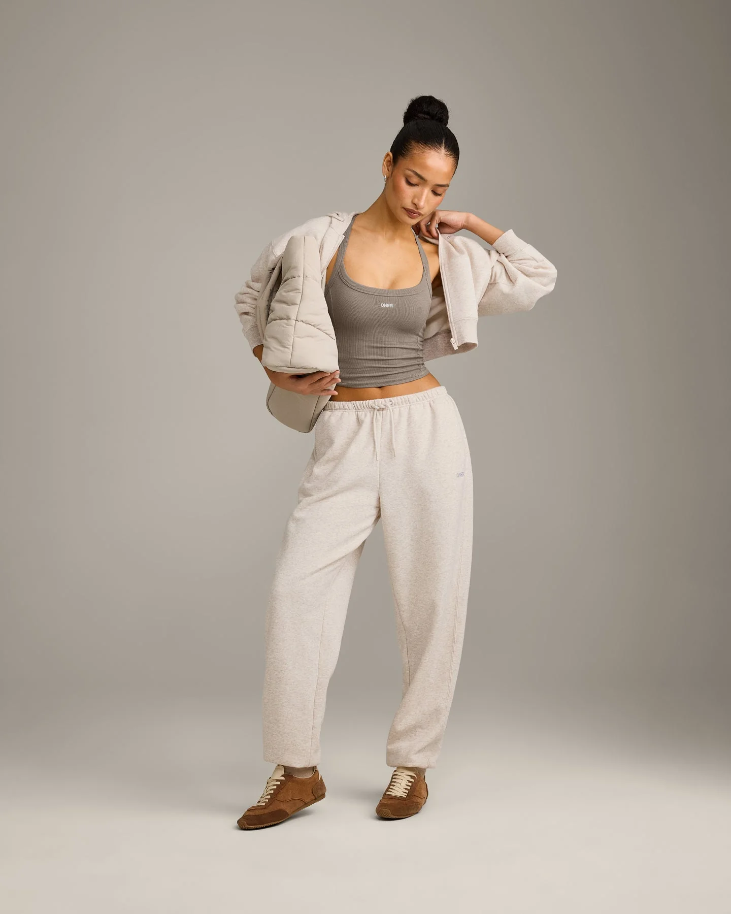 Foundations All Season Joggers | Oat Marl - Image 3