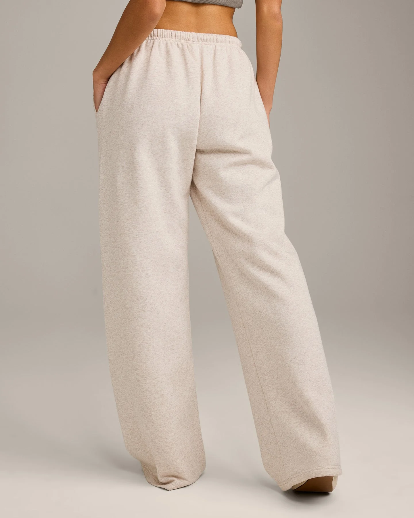 Foundations All Season Straight Leg Joggers | Oat Marl - Image 6