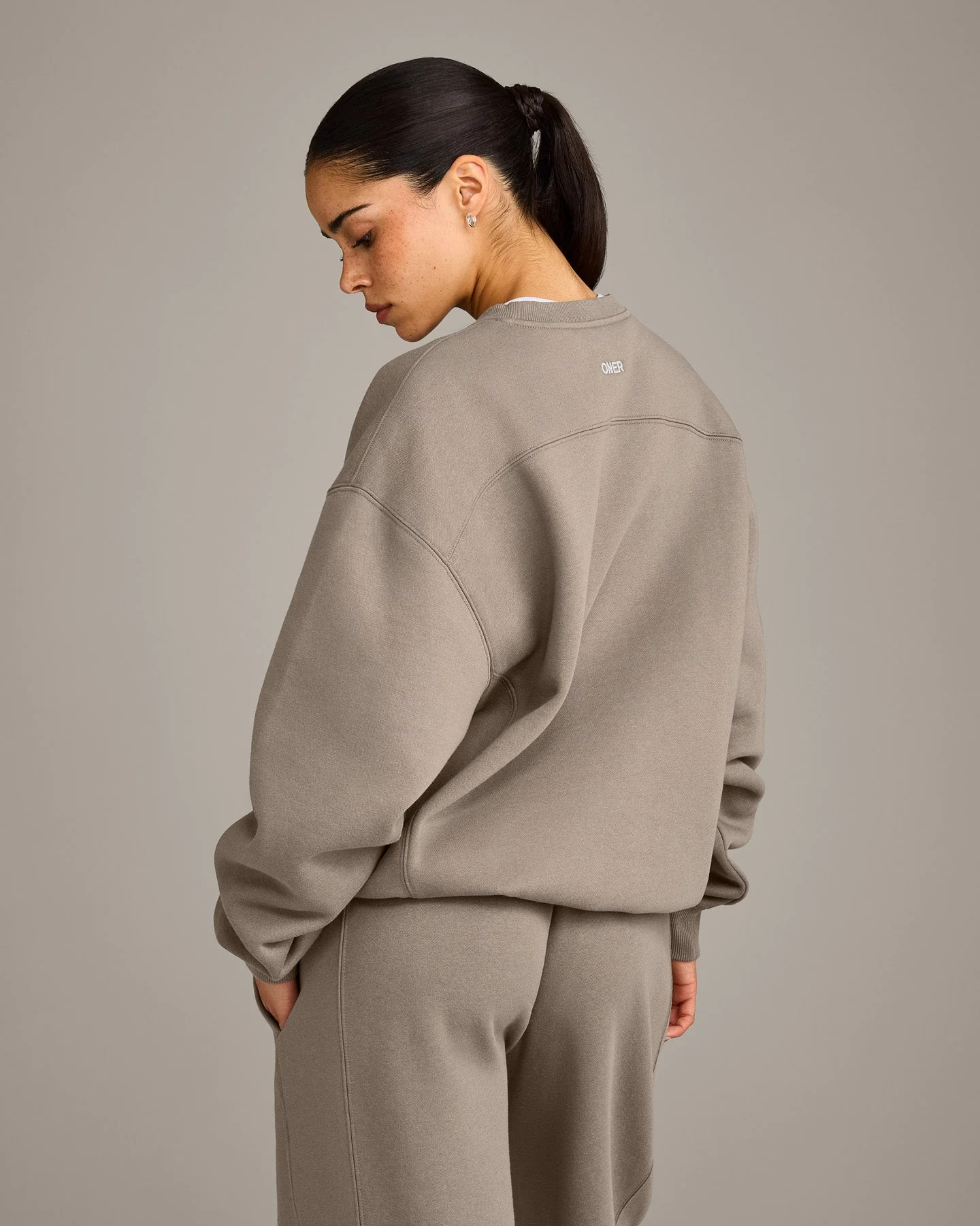 Foundations Cosy Crew Neck Sweatshirt | Minky - Image 2