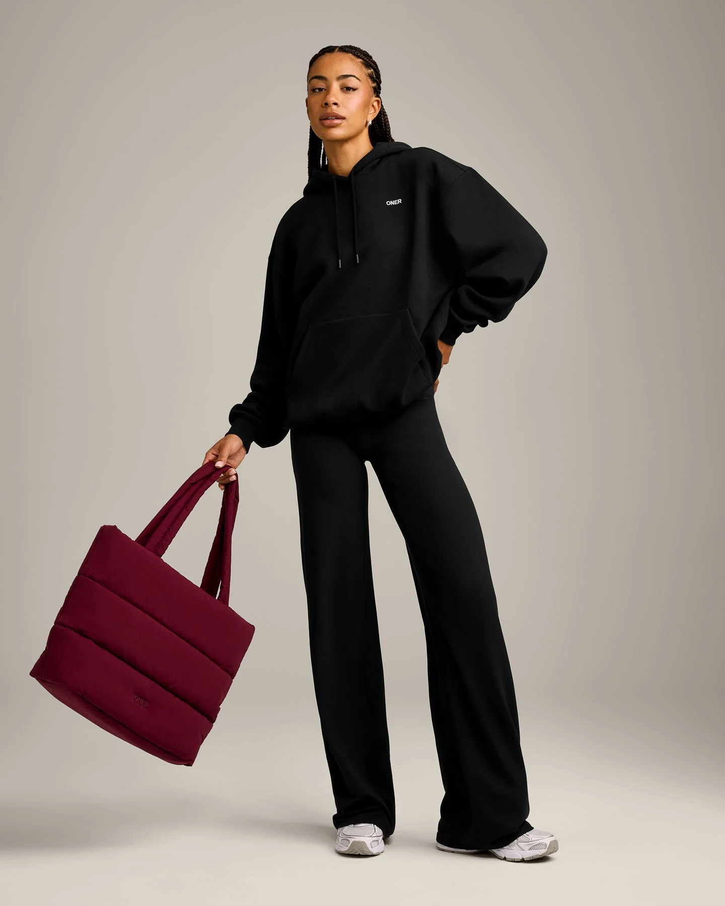 Foundations Cosy Hoodie | Black - Image 3