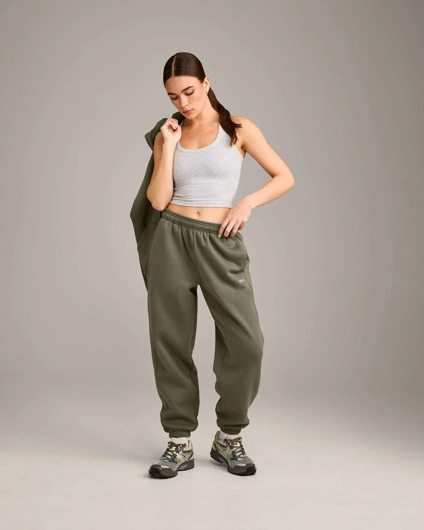 Foundations Cosy Joggers | Alpine Green - Image 3