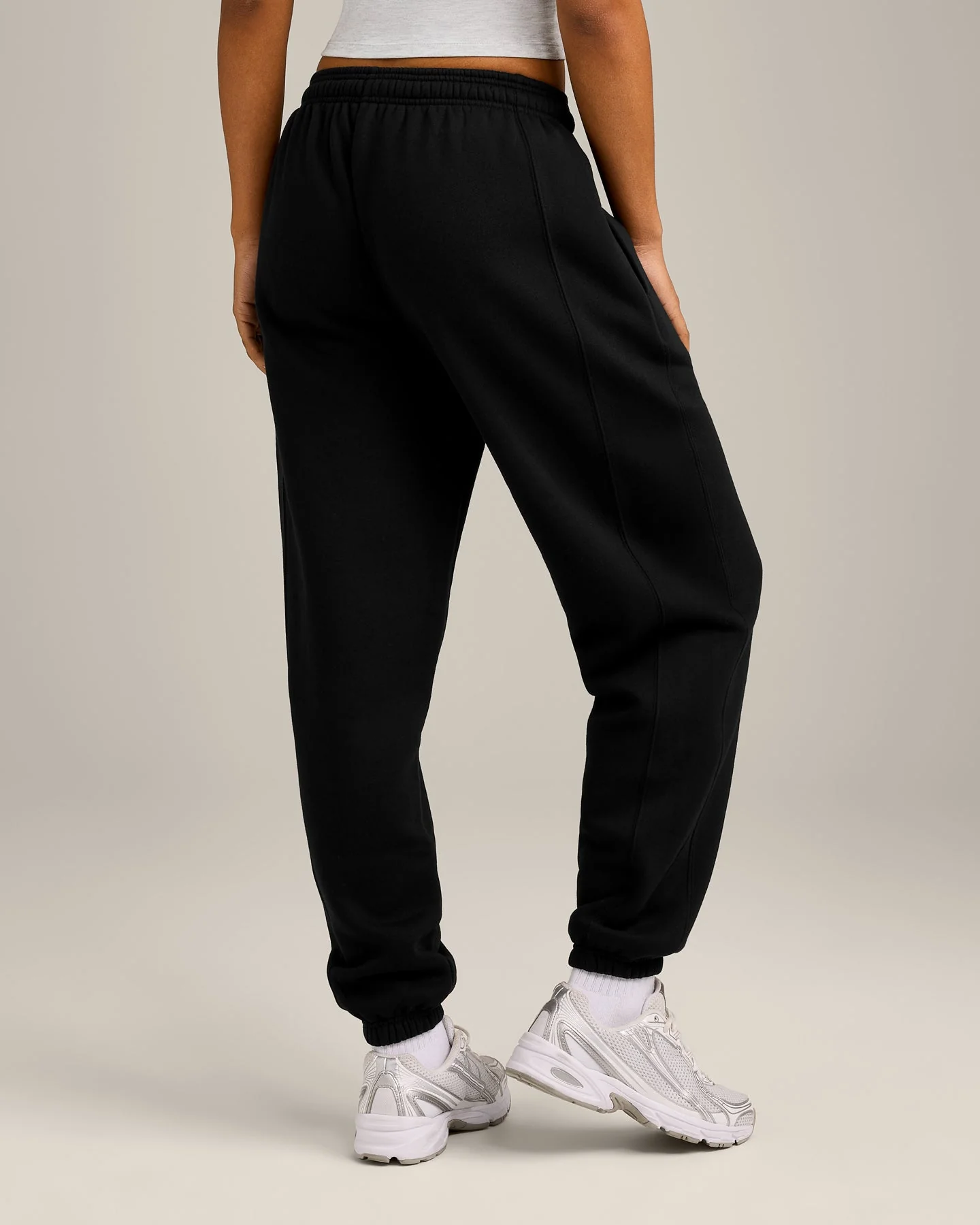 Foundations Cosy Joggers | Black - Image 2