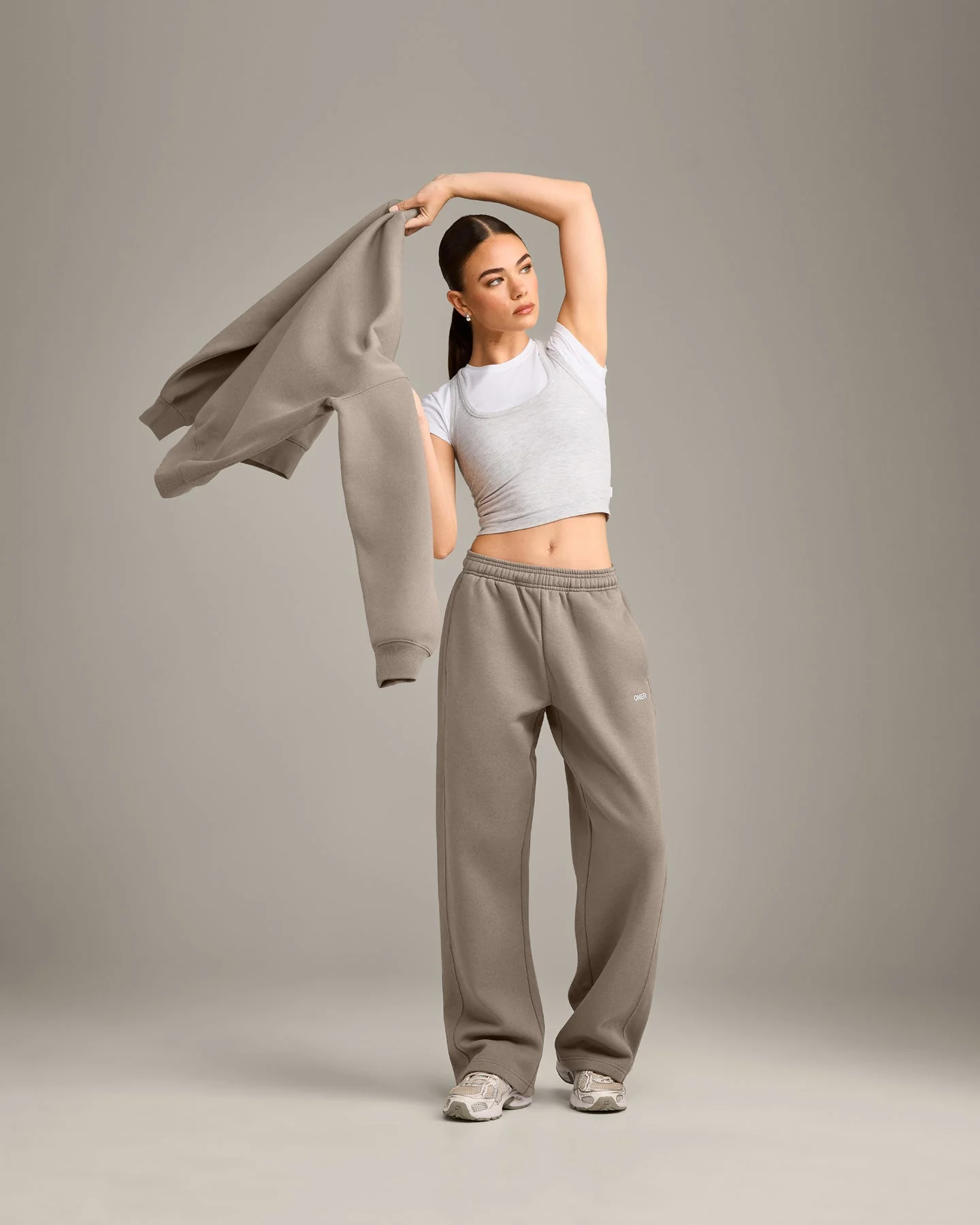 Foundations Cosy Straight Leg Joggers | Minky - Image 3