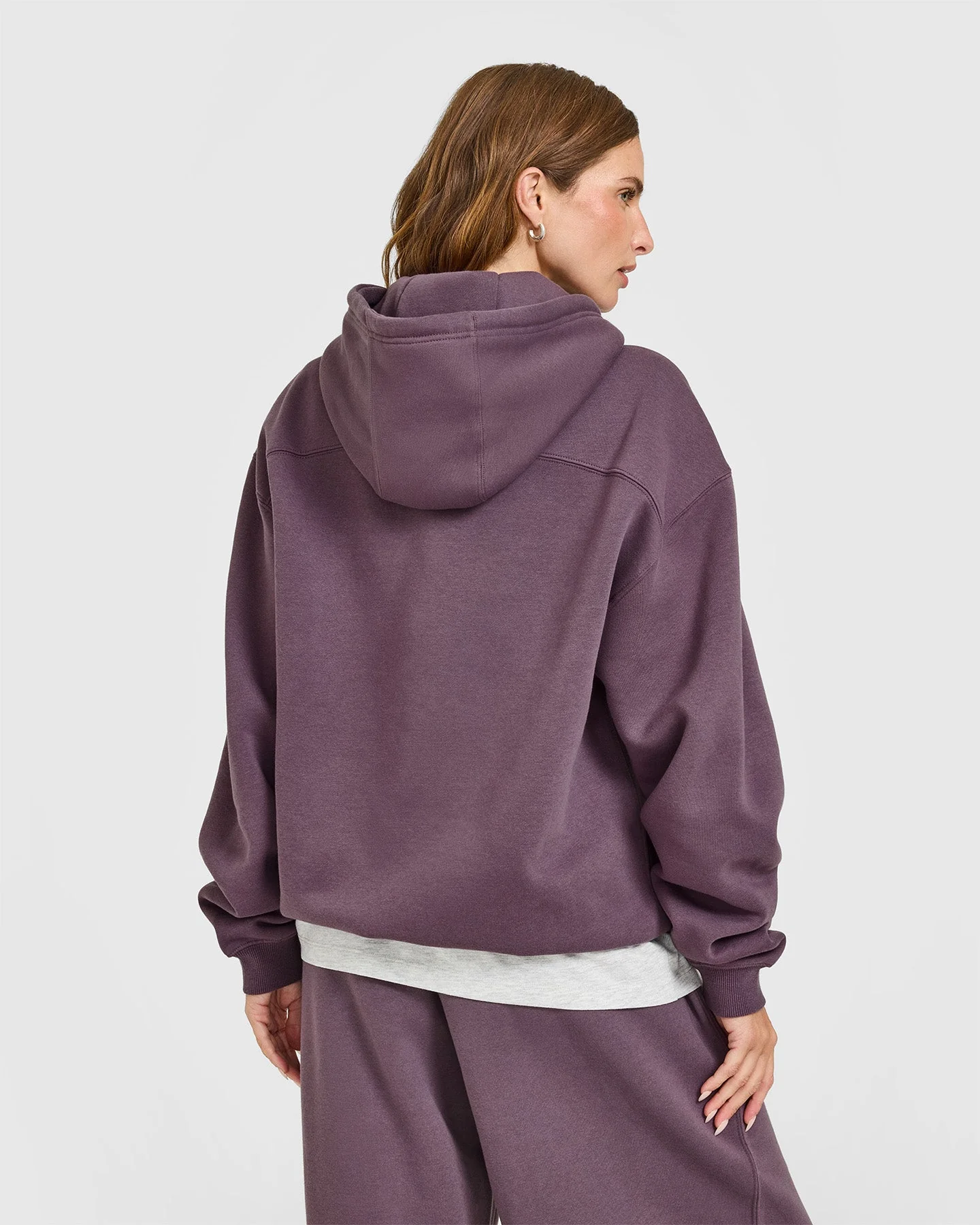 Foundations Oversized Hoodie | Vintage Purple - Image 2