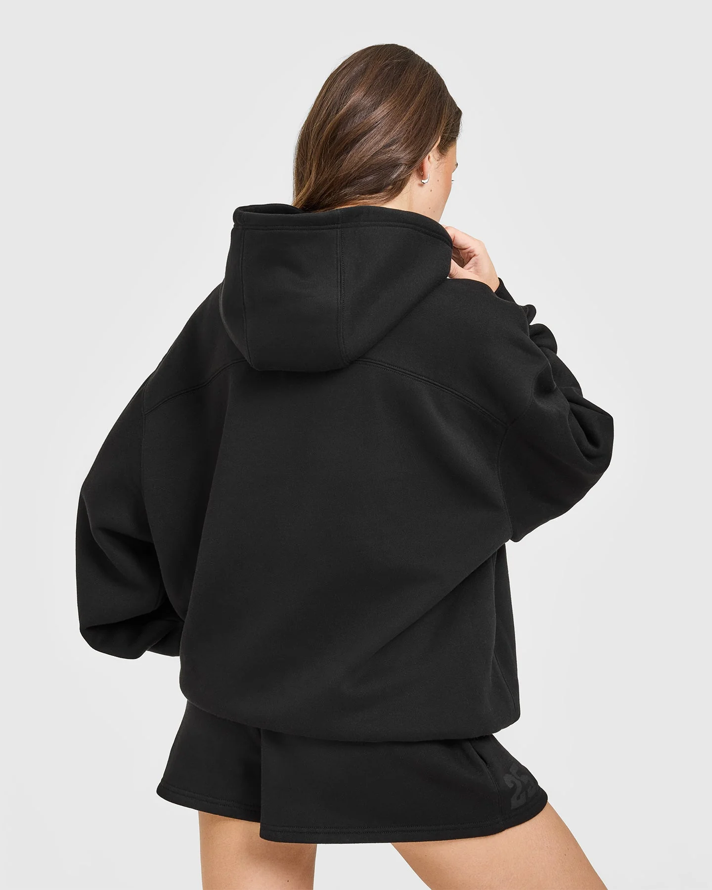 Foundations Oversized Oner 25 Hoodie | Black - Image 6