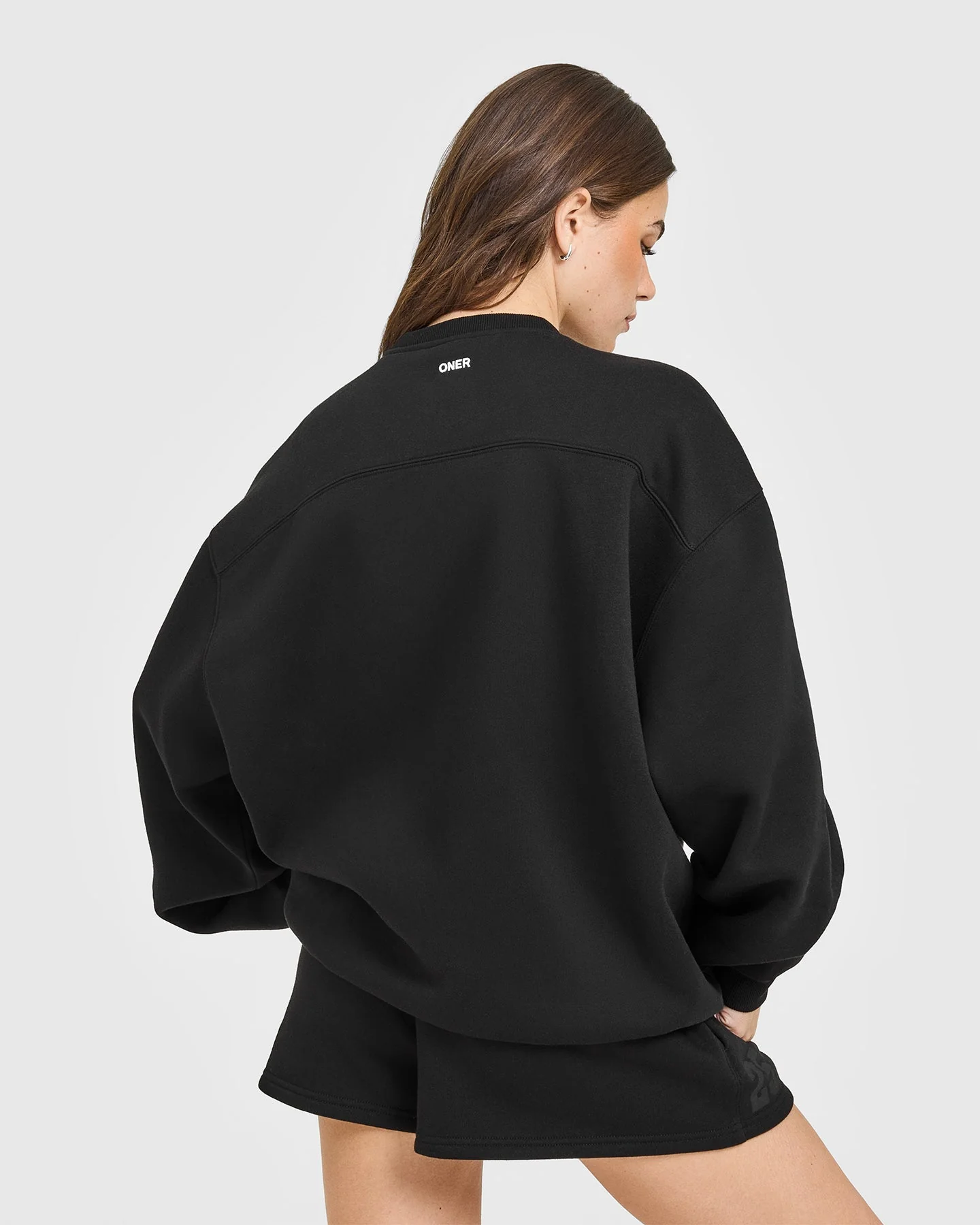Foundations Oversized Oner 25 Sweatshirt | Black - Image 2