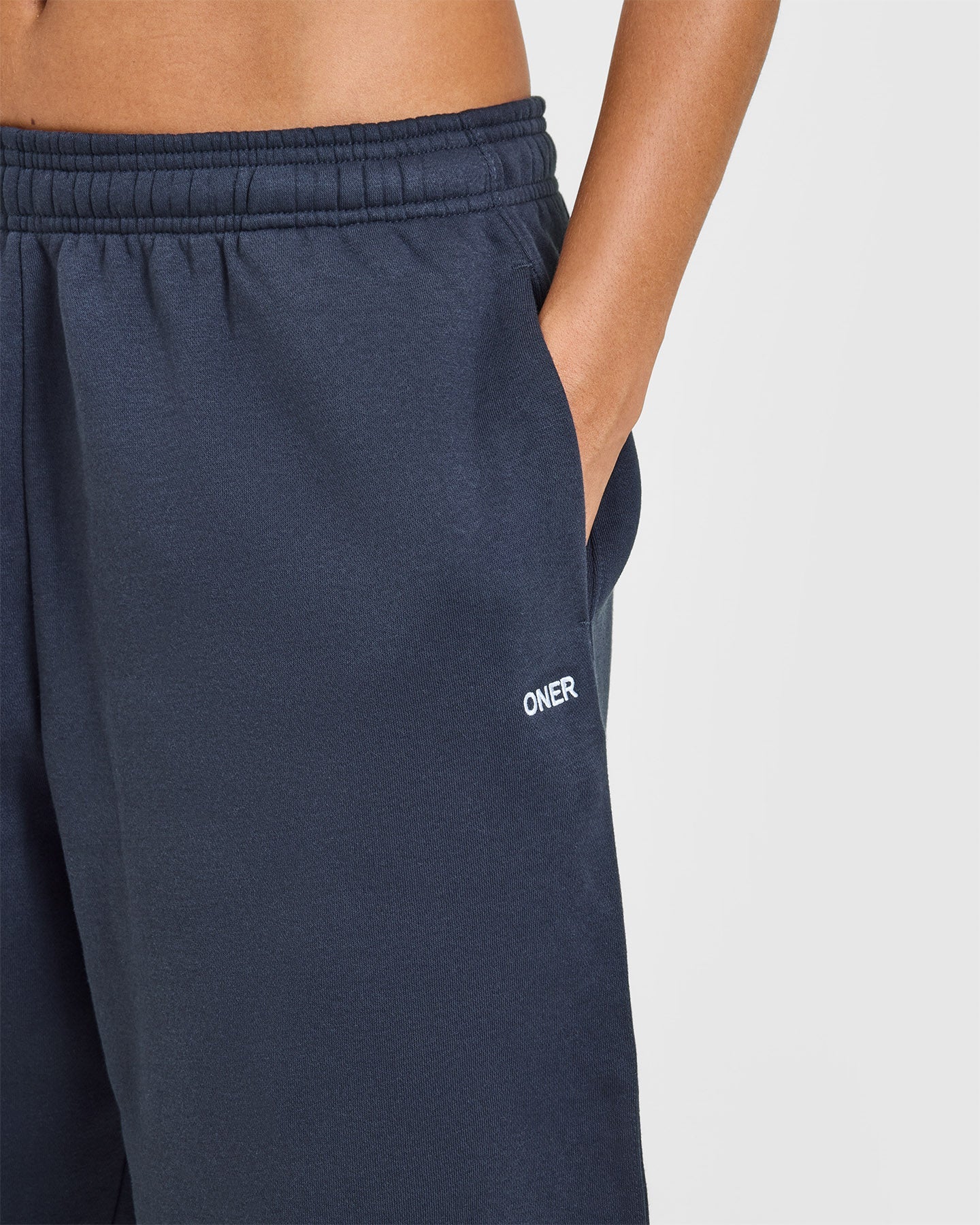 Foundations Oversized Straight Leg Joggers | True Blue - Image 5