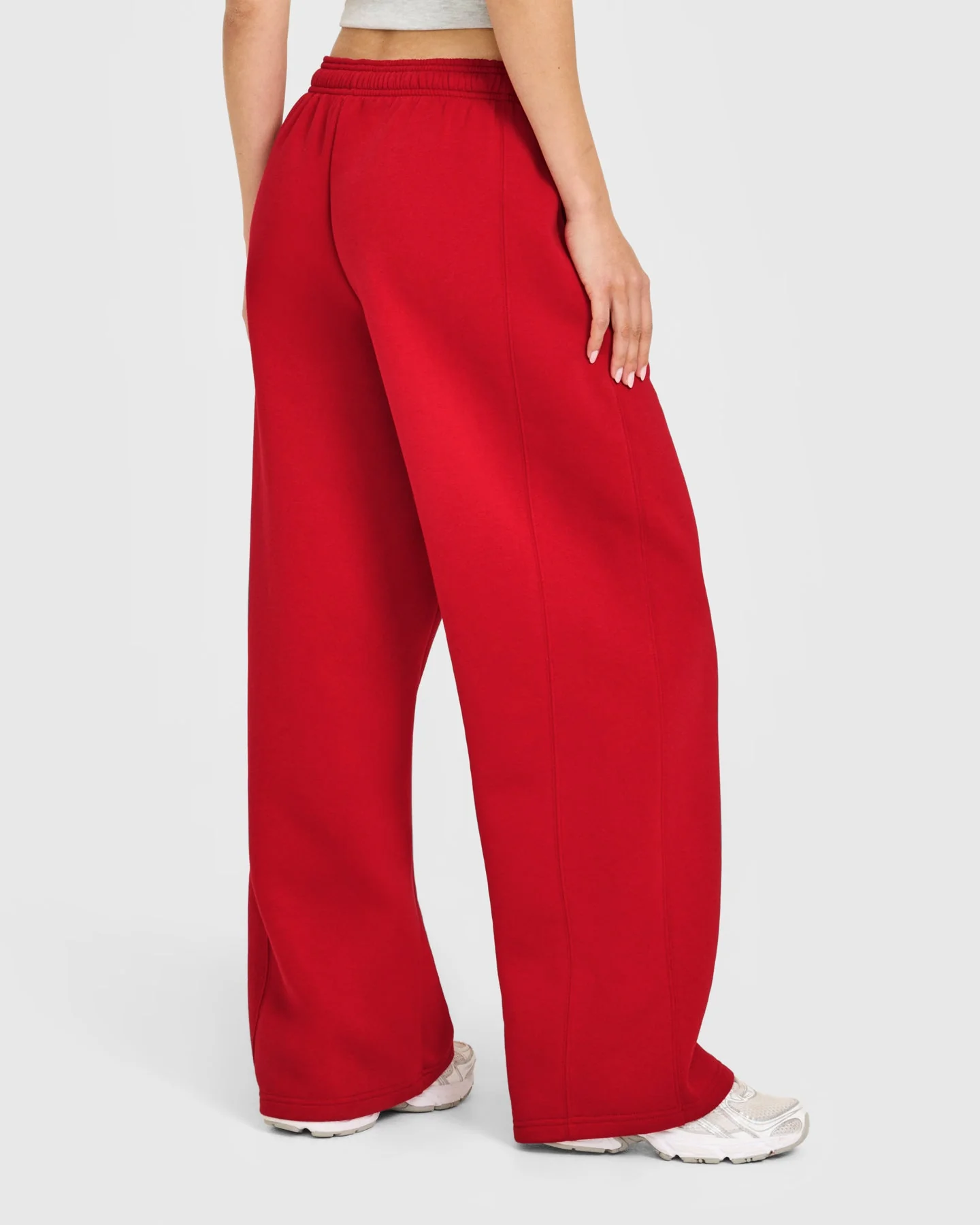 Foundations Straight Leg Joggers | Toasted Red - Image 4