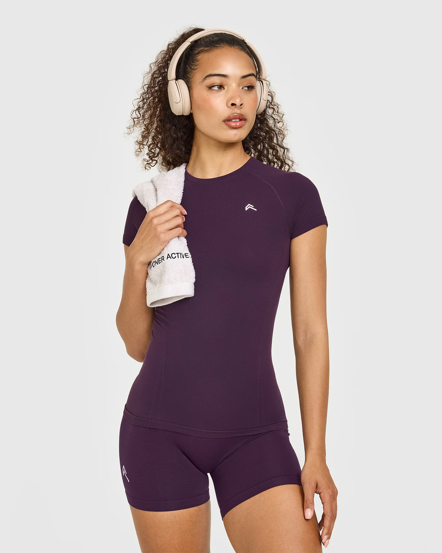 Go To Seamless Fitted Top | Blackberry Purple - Image 3