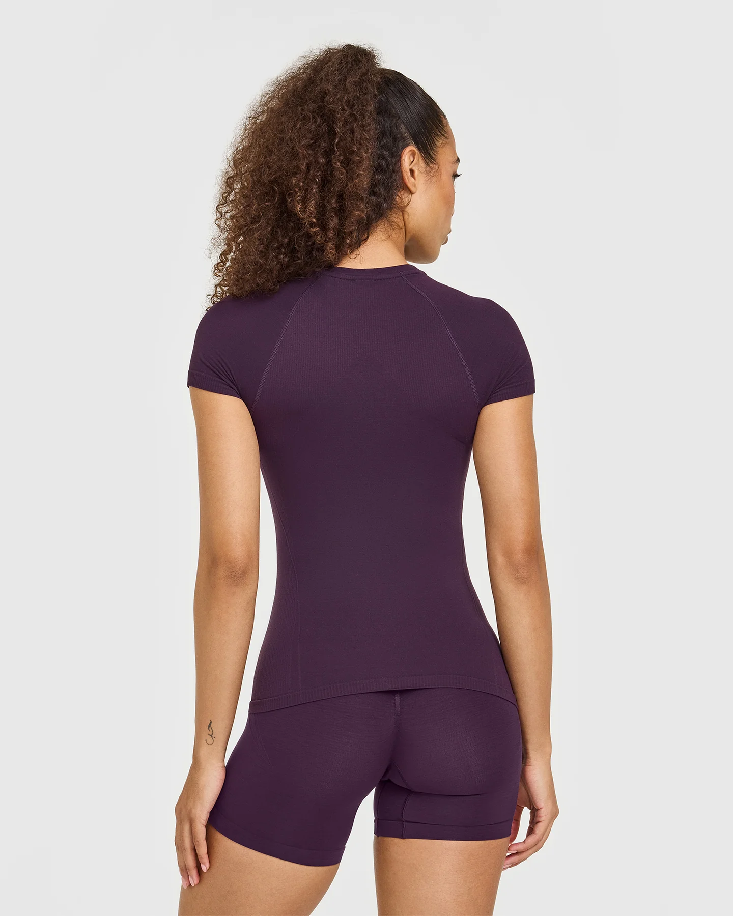 Go To Seamless Fitted Top | Blackberry Purple - Image 4
