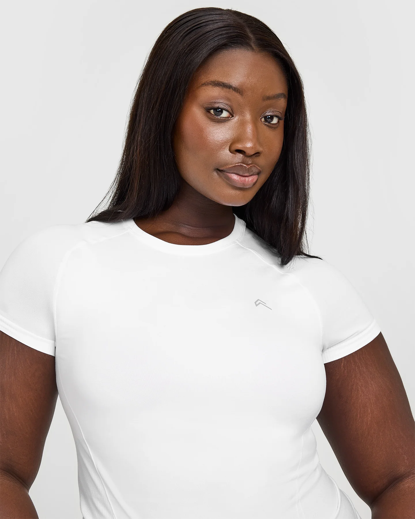 Go To Seamless Fitted Top | White - Image 5