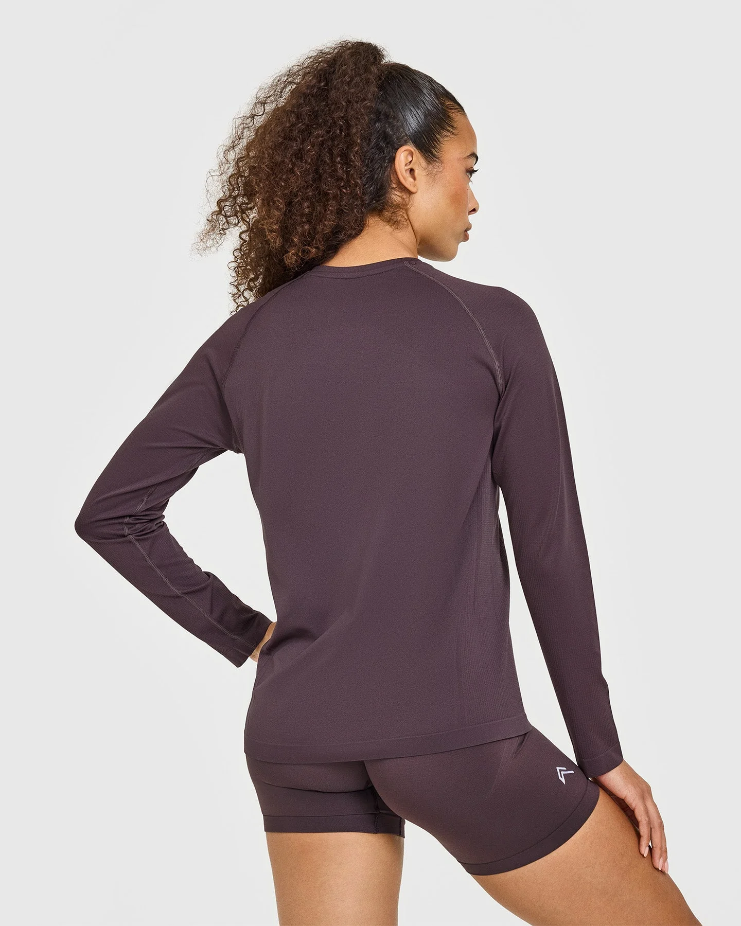 Go To Seamless Loose Long Sleeve Top | Umber Brown - Image 4