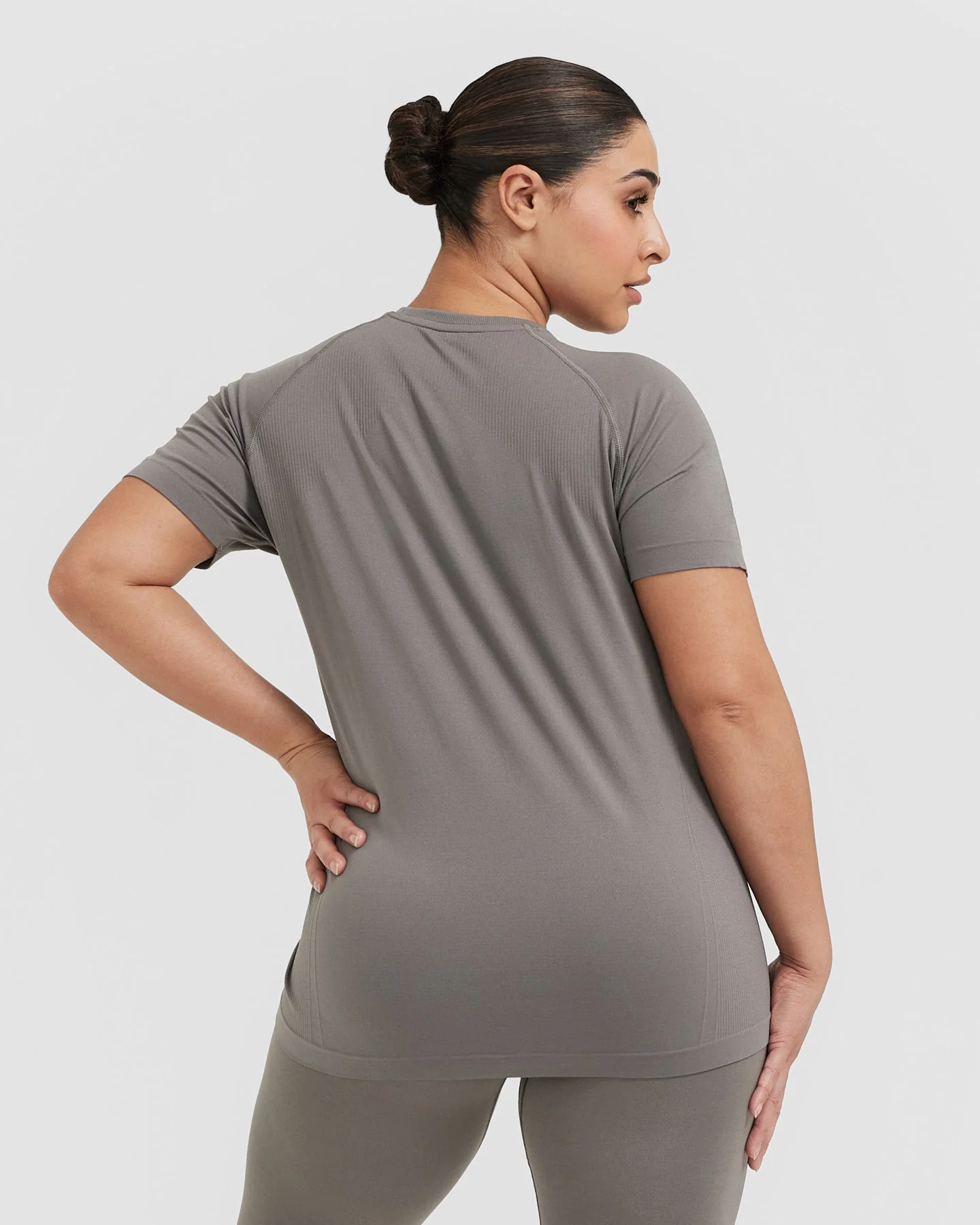 Go To Seamless Loose Top | Ash Grey - Image 2