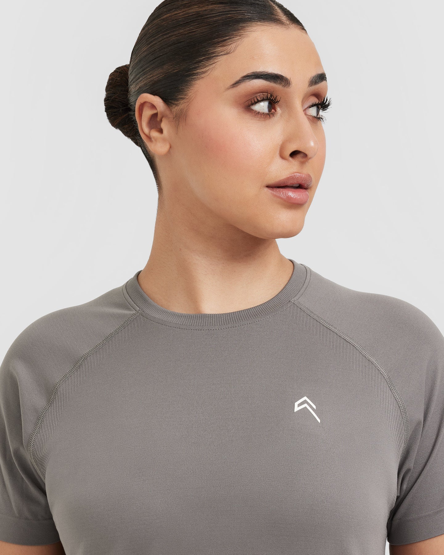 Go To Seamless Loose Top | Ash Grey - Image 4