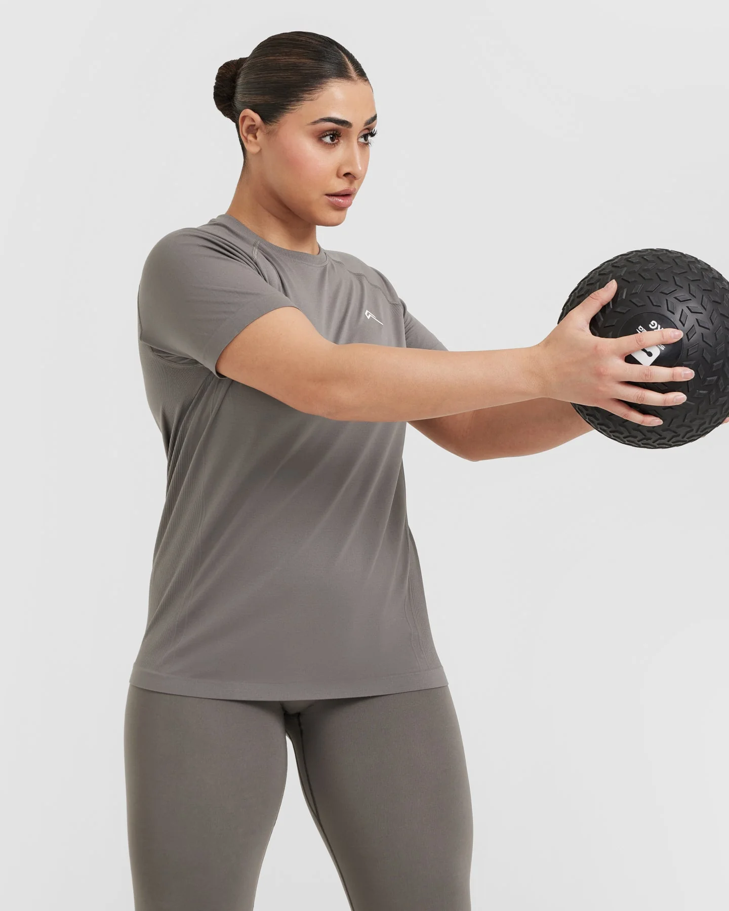 Go To Seamless Loose Top | Ash Grey - Image 6