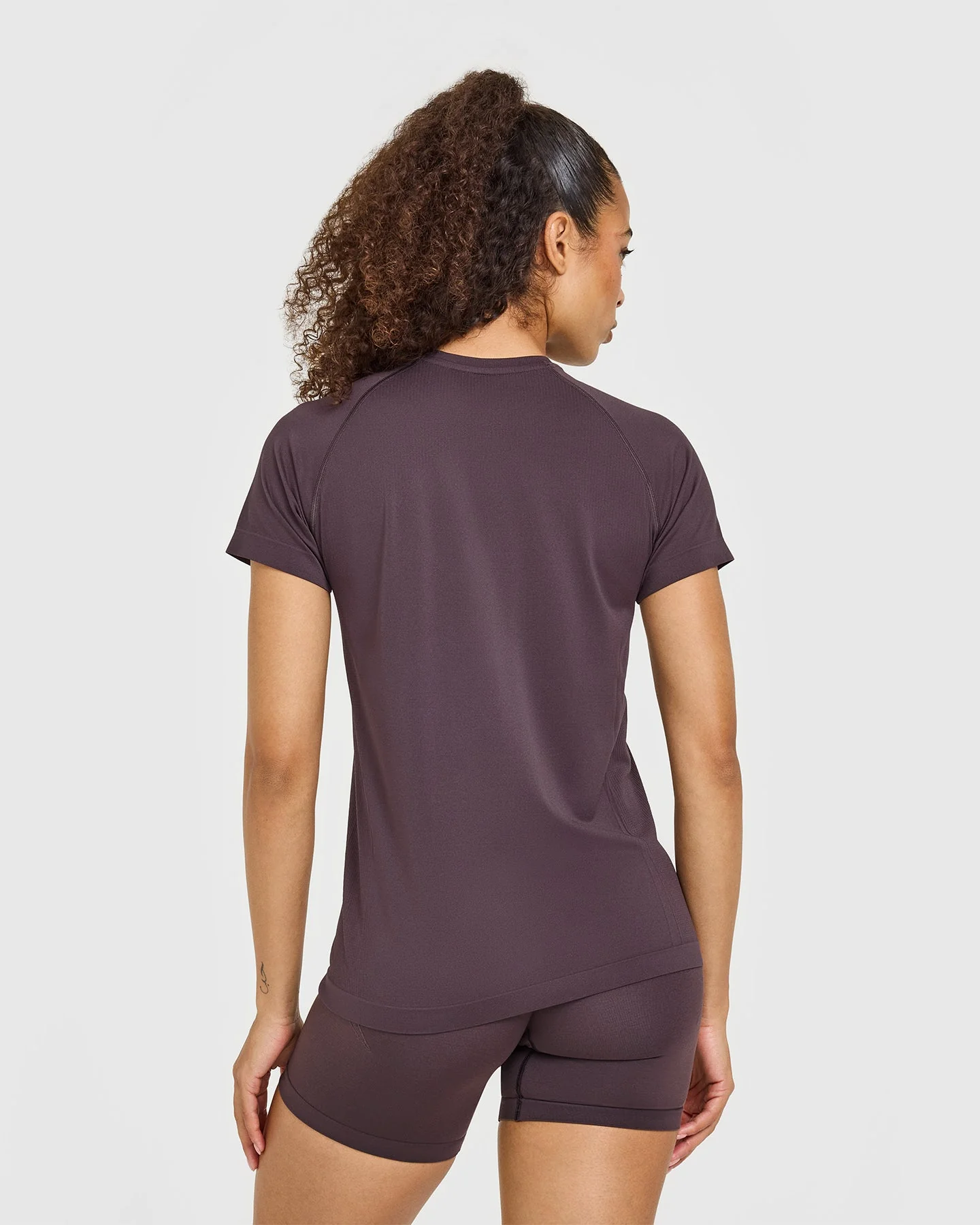Go To Seamless Loose Top | Umber Brown - Image 2