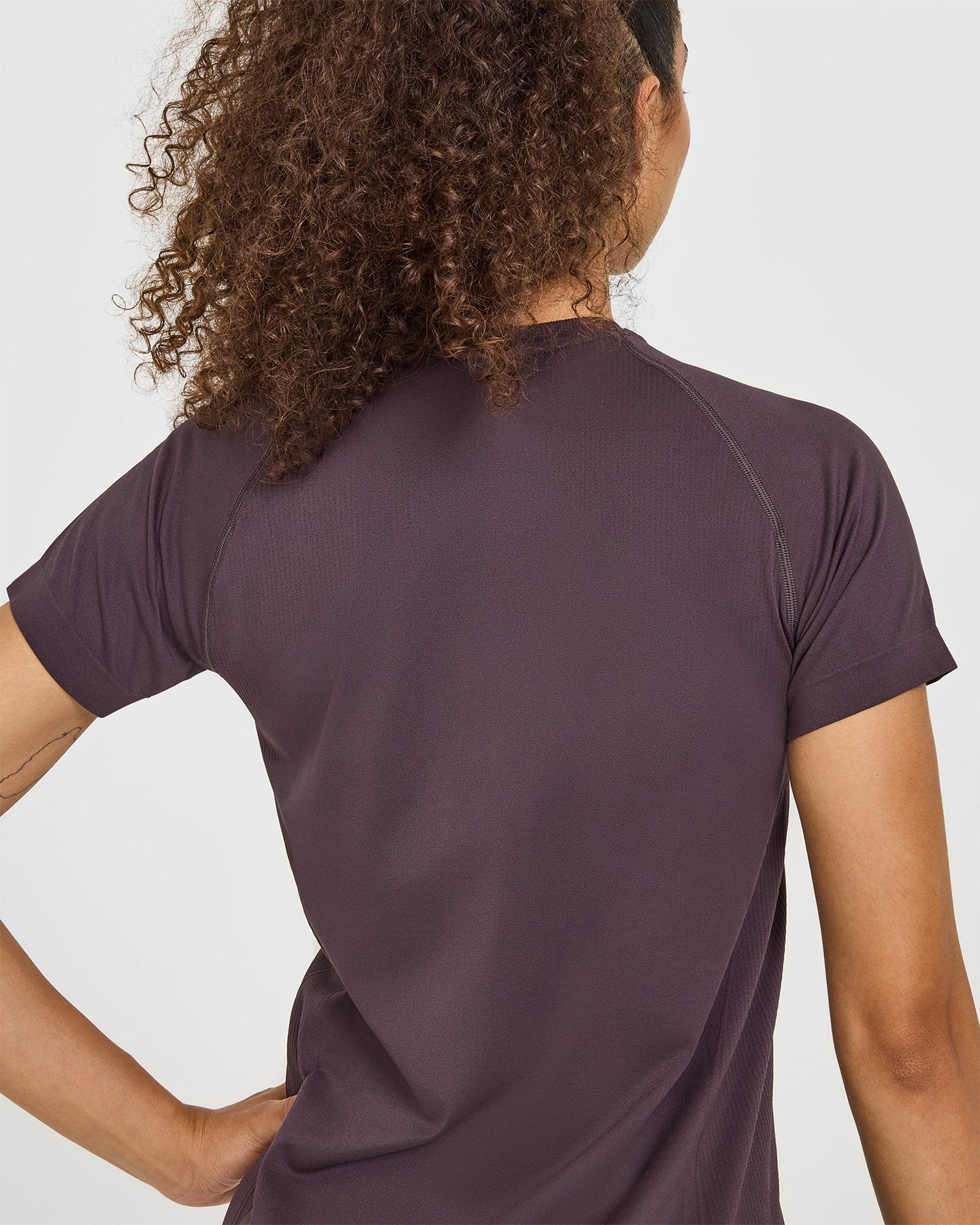 Go To Seamless Loose Top | Umber Brown - Image 4