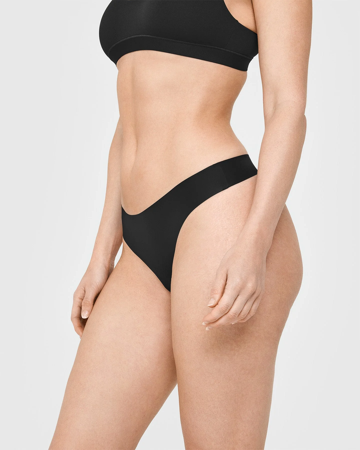 Invisible Thong 3 Pack | Black
