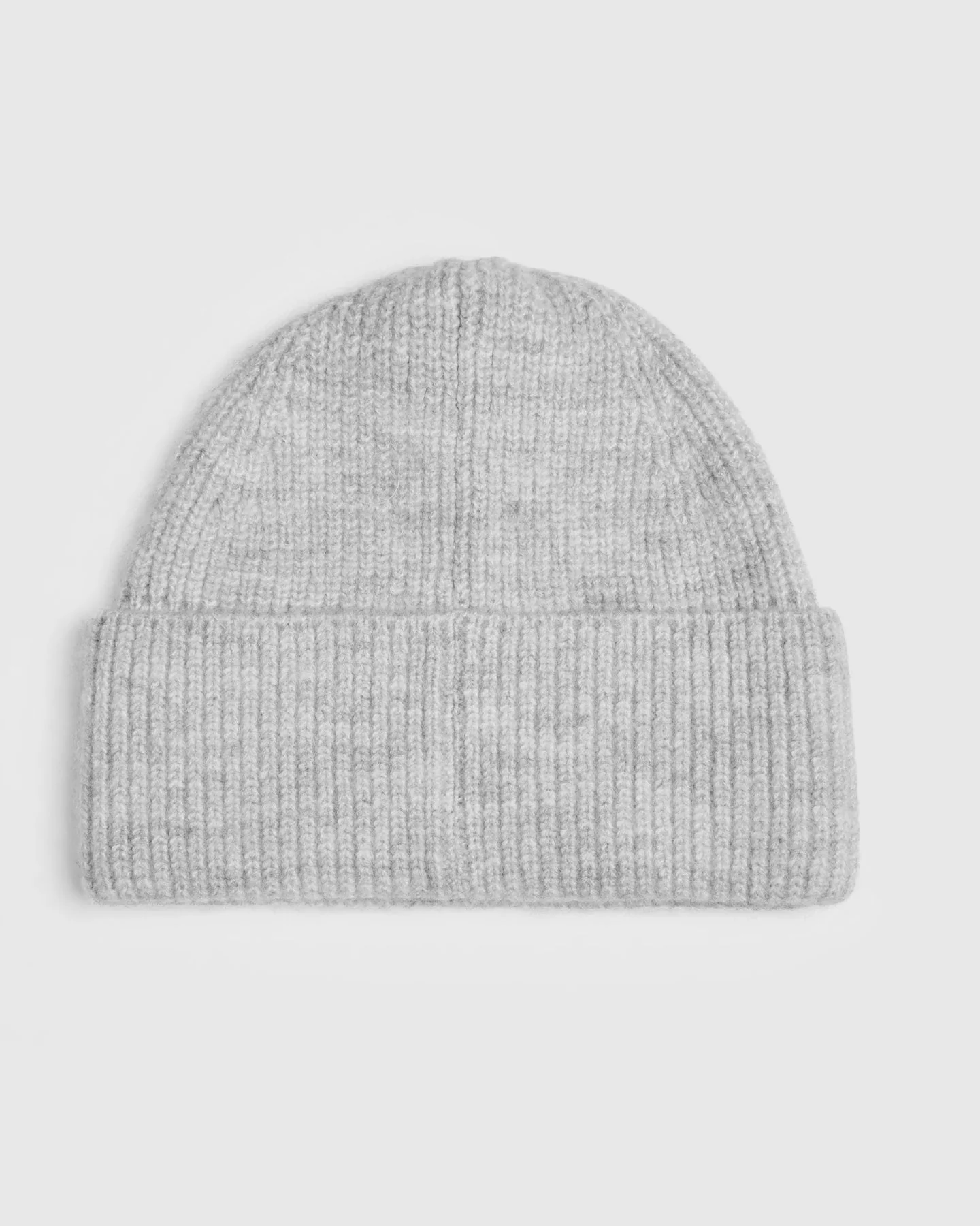 Knit Beanie | Light Grey Marl - Image 5