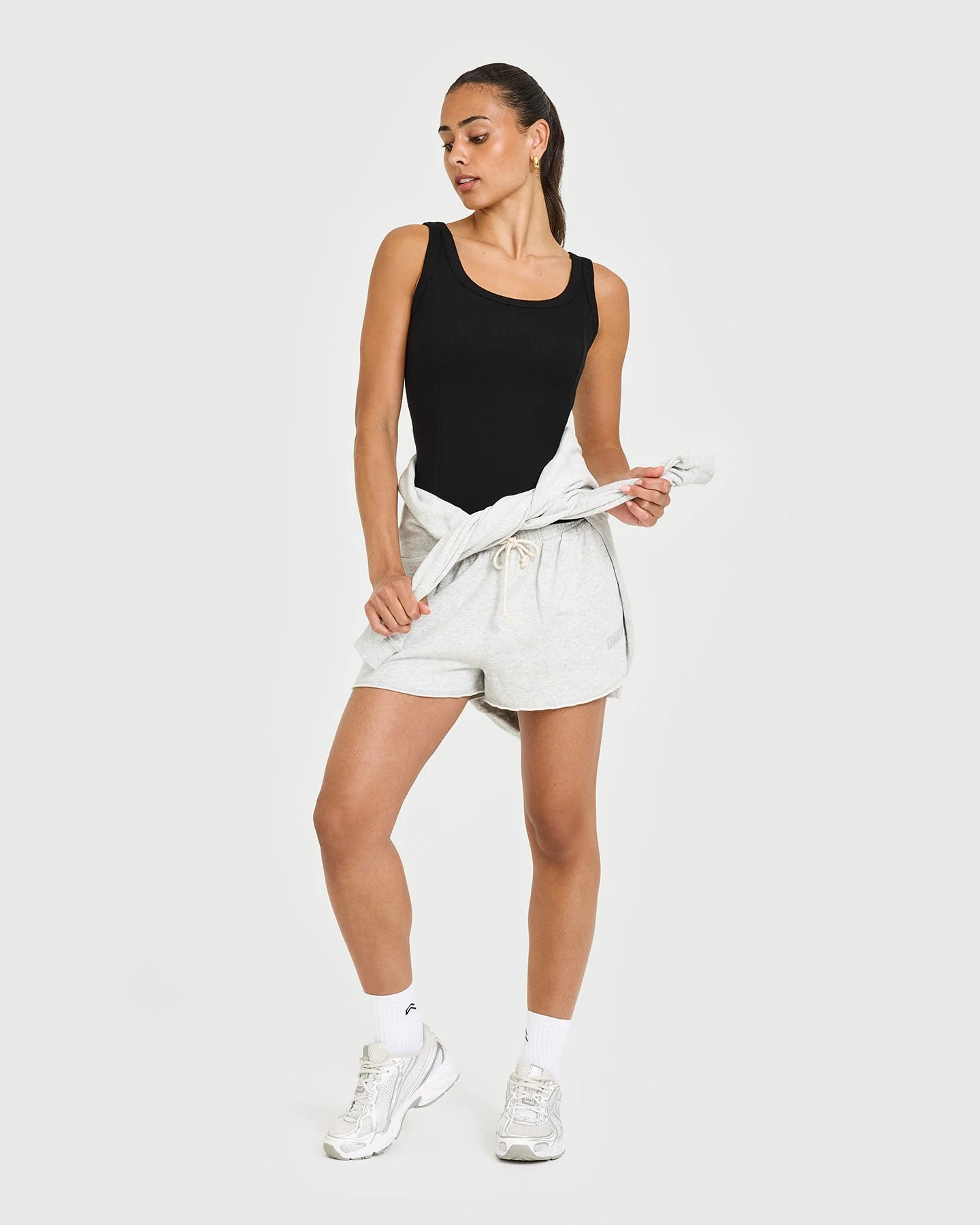 Mellow™ Rib Scoop Neck Vest | Black - Image 3