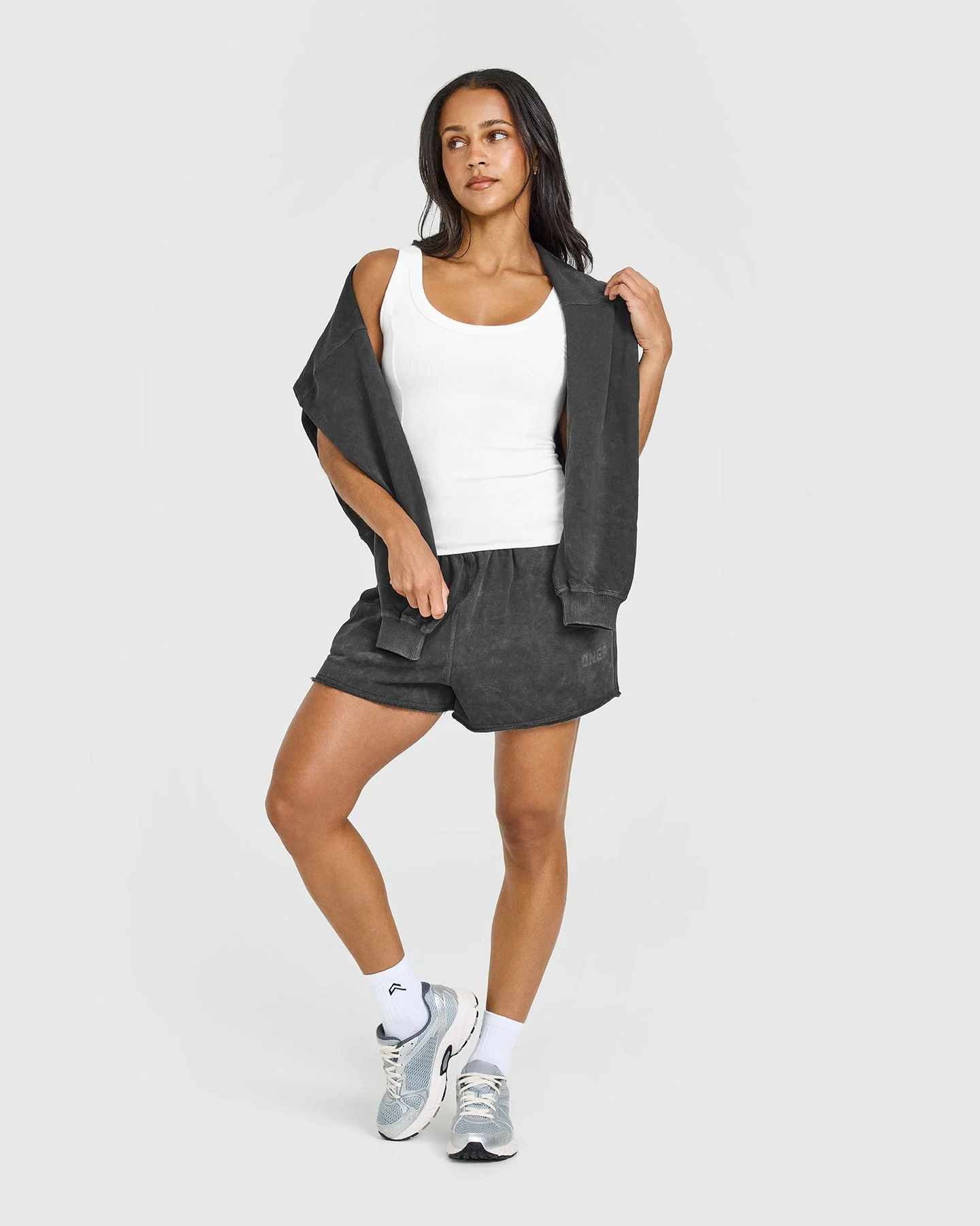 Mellow™ Rib Scoop Neck Vest | White - Image 3