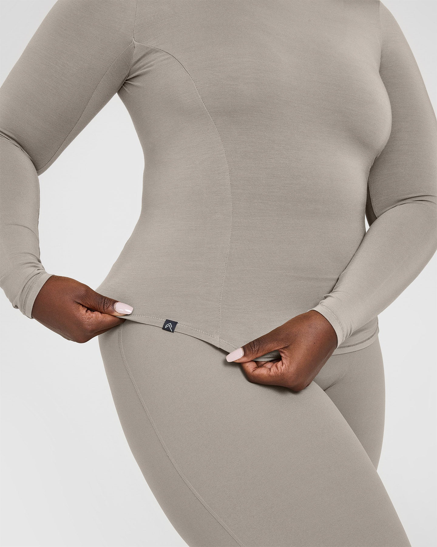 Mellow™ Soft Long Sleeve Top | Warm Sand - Image 4